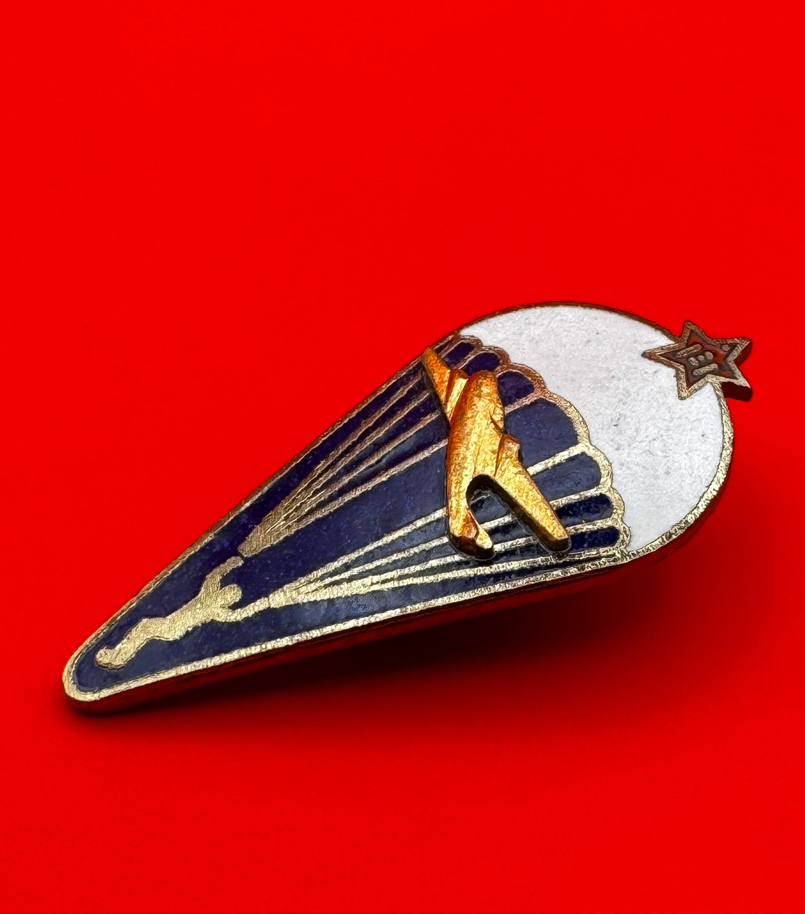 1970s Mongolian Army Paratrooper Badge