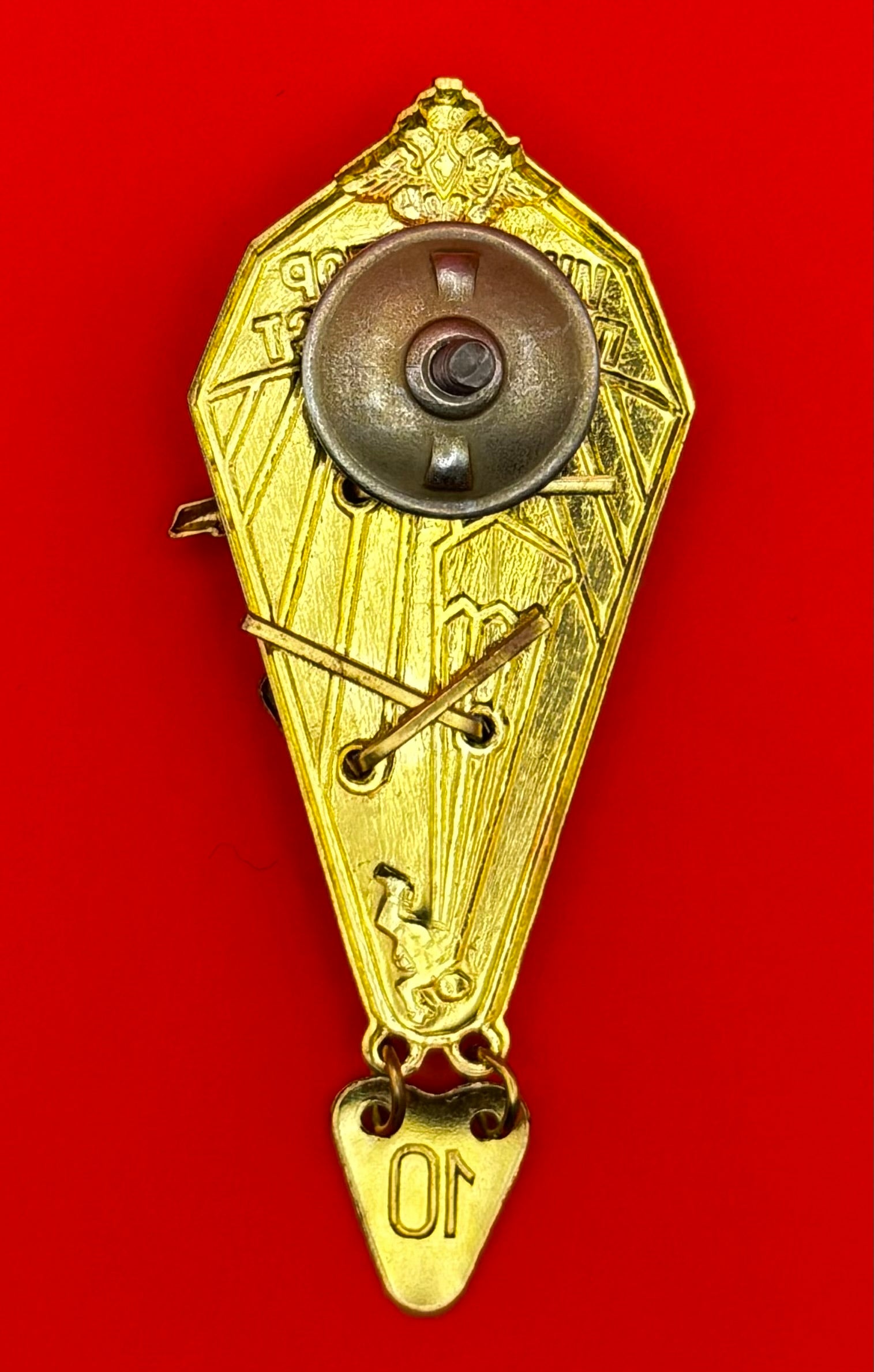 Russian Army Airborne Parachute Instructor Badge