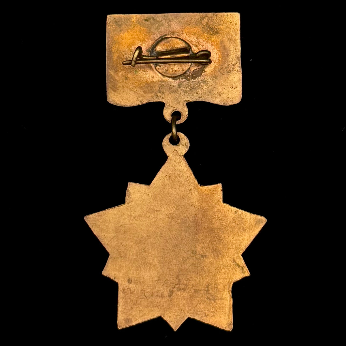 1989 Mongolian People’s Republic “Battle of Khalkhin Gol Victory” 50th Anniversary Honorary Badge – Ulaanbaatar Mint, Official Issue