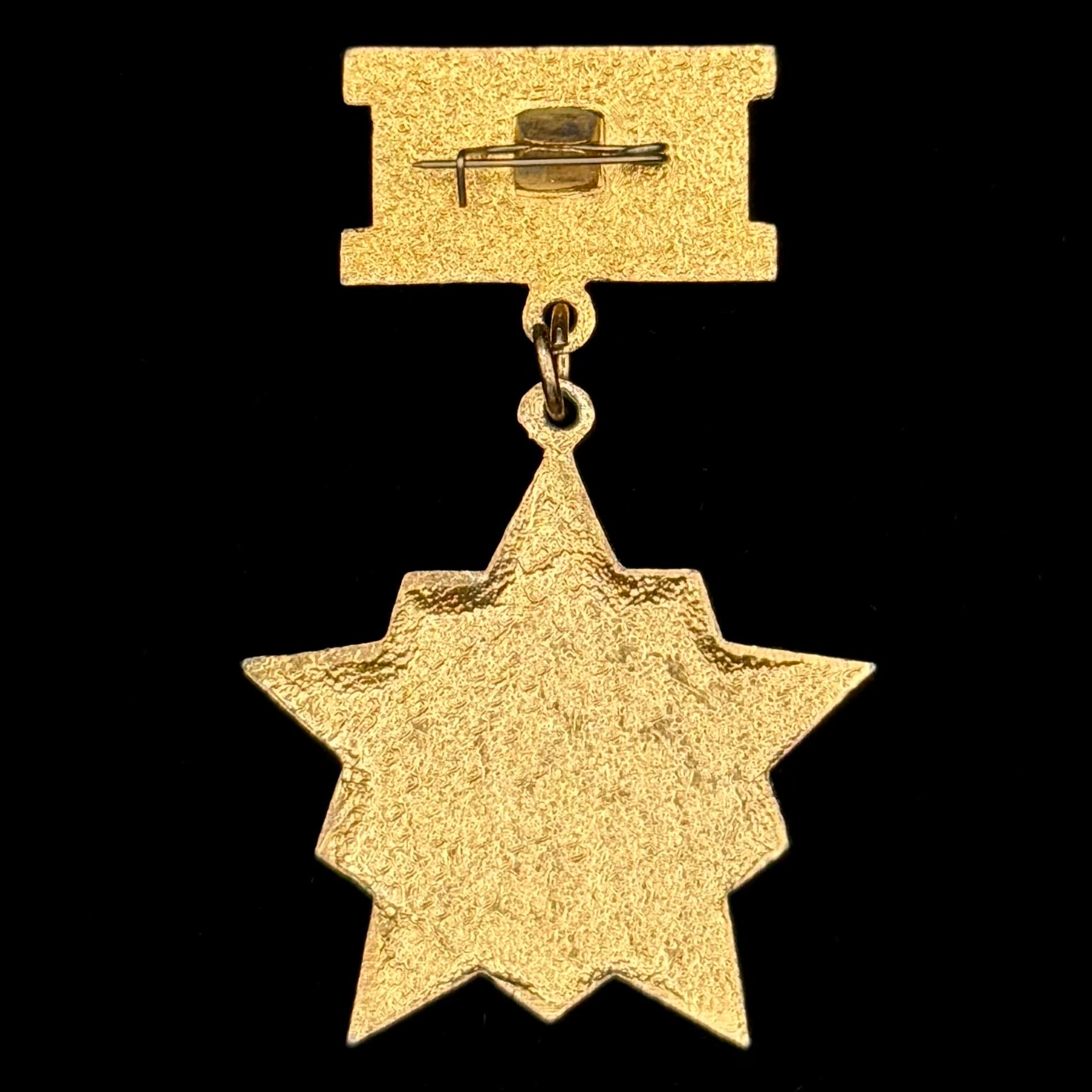 1980s Mongolian People’s Republic “Battle of Khalkhin Gol Victory” Commemorative Badge – Lightweight Aluminum Variation, Official Issue