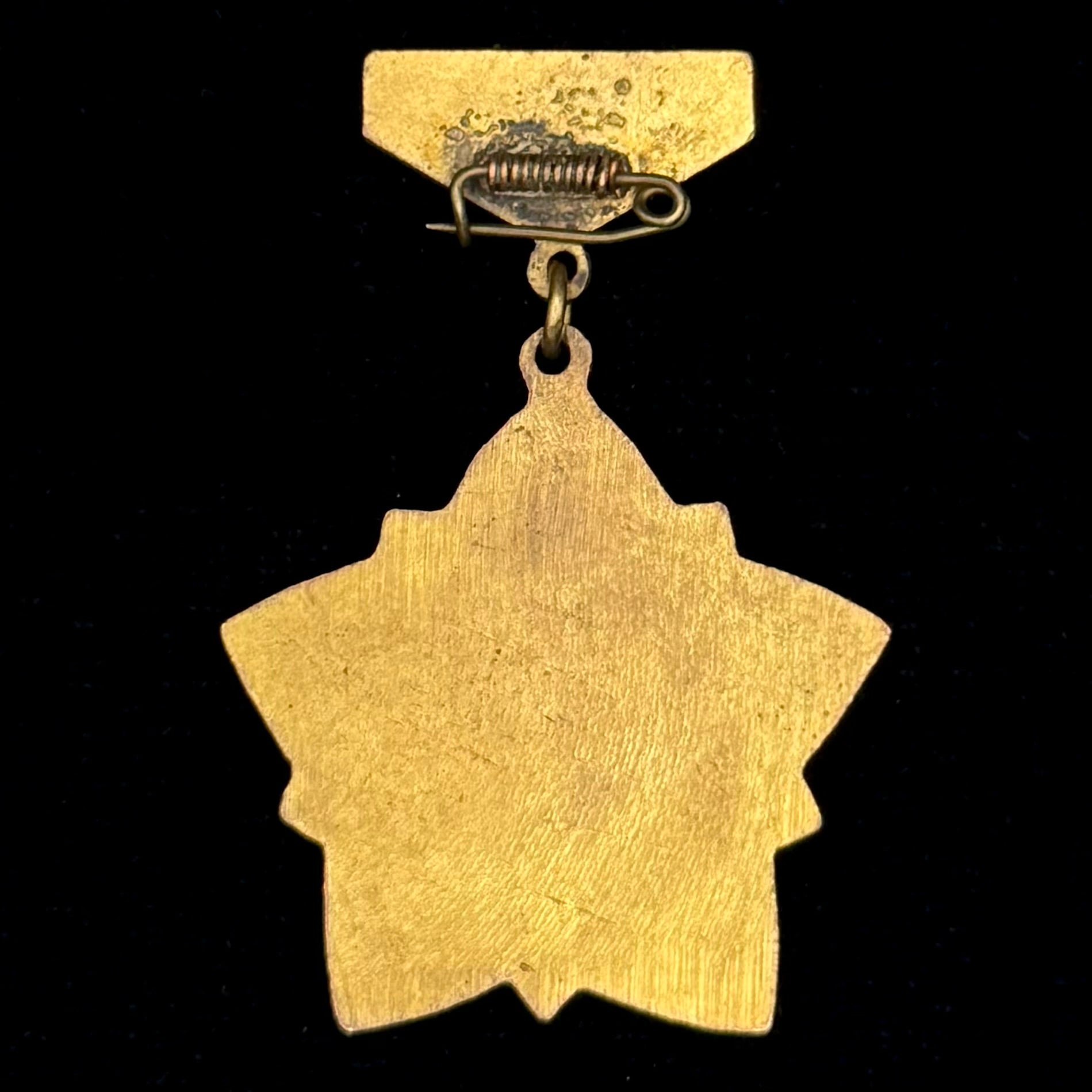 1960s Mongolian People’s Republic “Outstanding Service Worker” Badge – Early Type, Official Issue