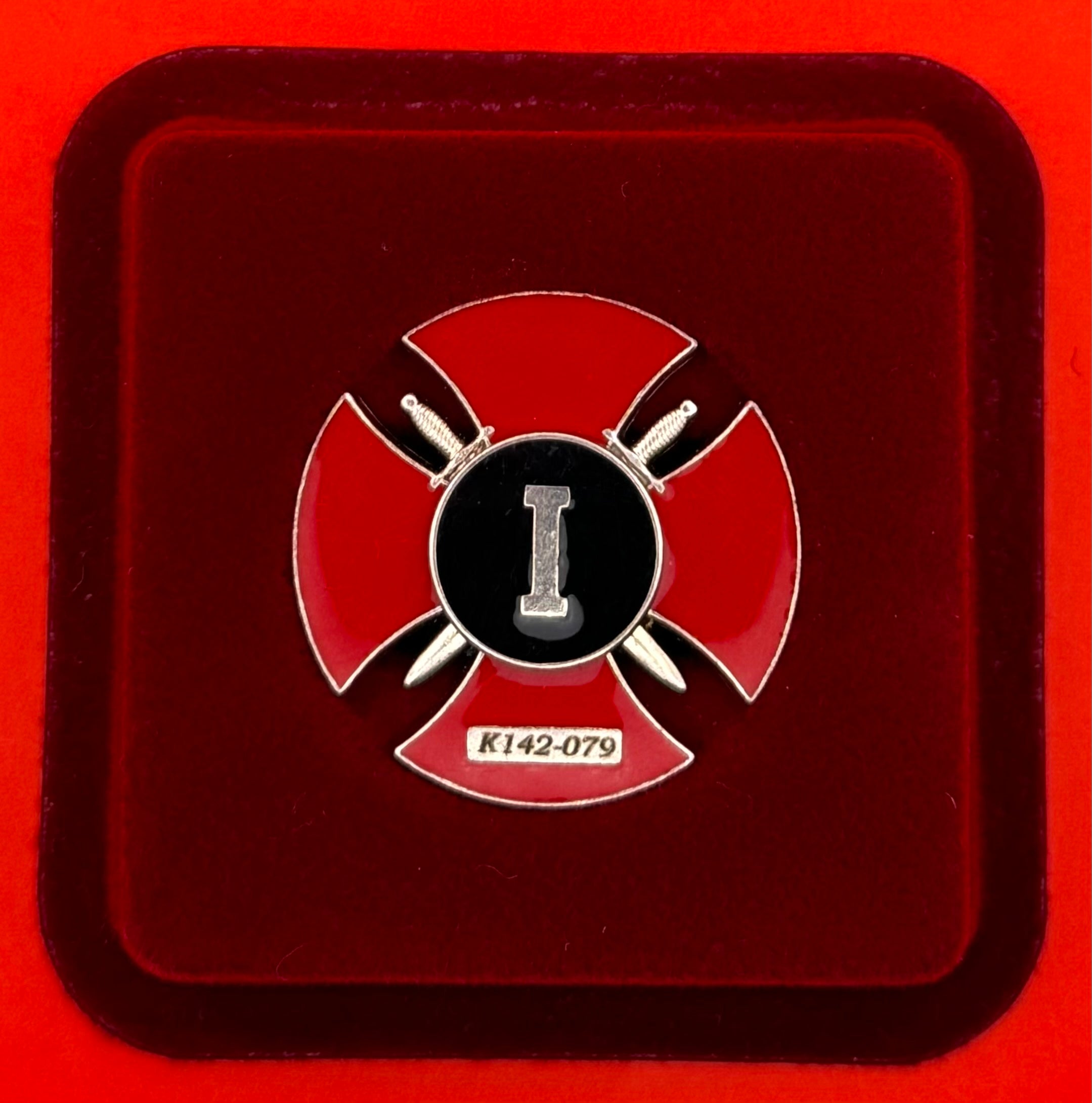 PMC Wagner For 1st Wound Cross Badge With Fighter Number
