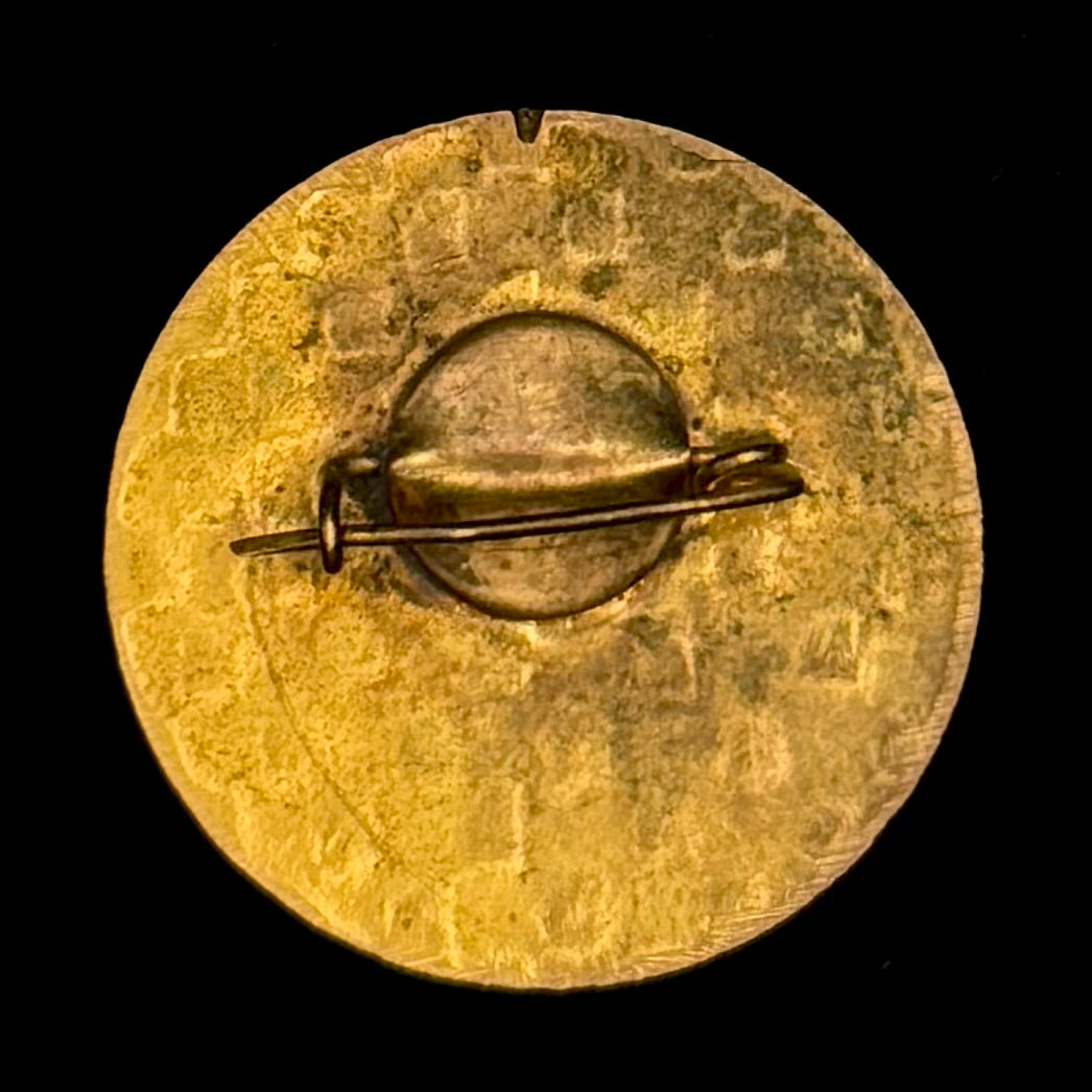 1985 Mongolian People’s Republic “Victory Over German Fascism & Japanese Militarism” 40th Anniversary Badge – Original Issue