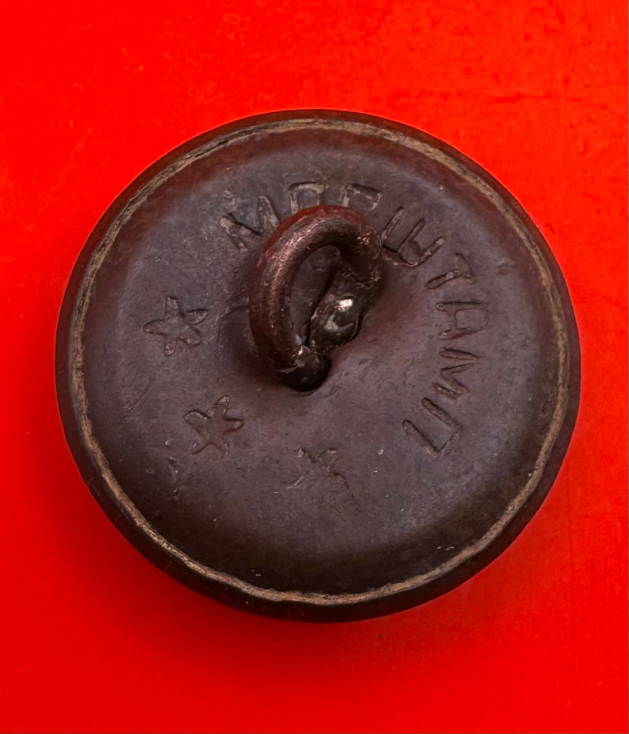 1940s Mongolian People's Army Marshal & General Rank Uniform Button