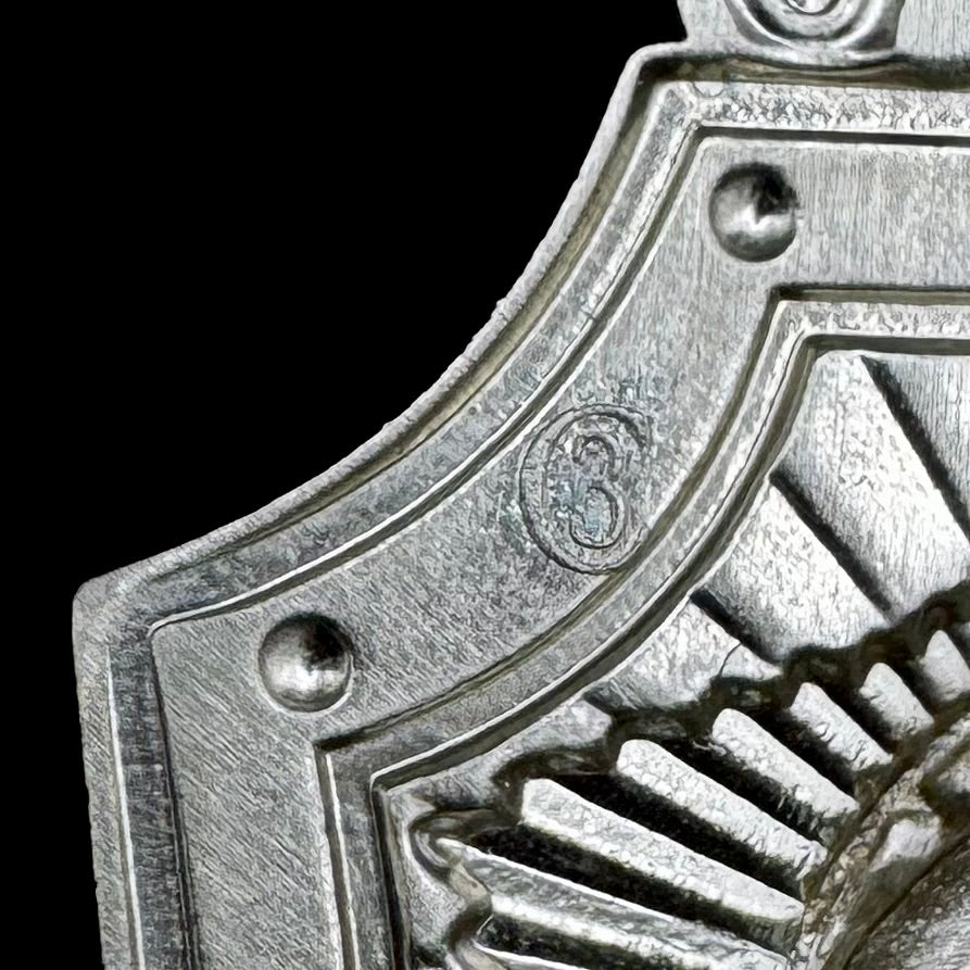 Russian SVR Foreign Intelligence Directorate “R” 50th Anniversary Badge – Leadership & Coordination, Rare Maker Marked Limited Issue