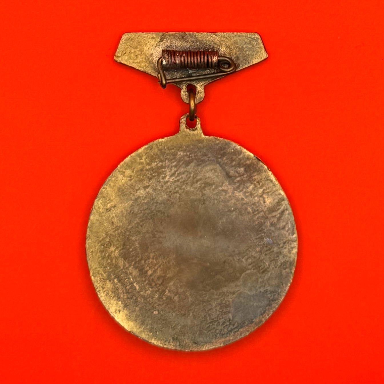 1970s Mongolian Red Cross Outstanding Hygiene Activist Badge
