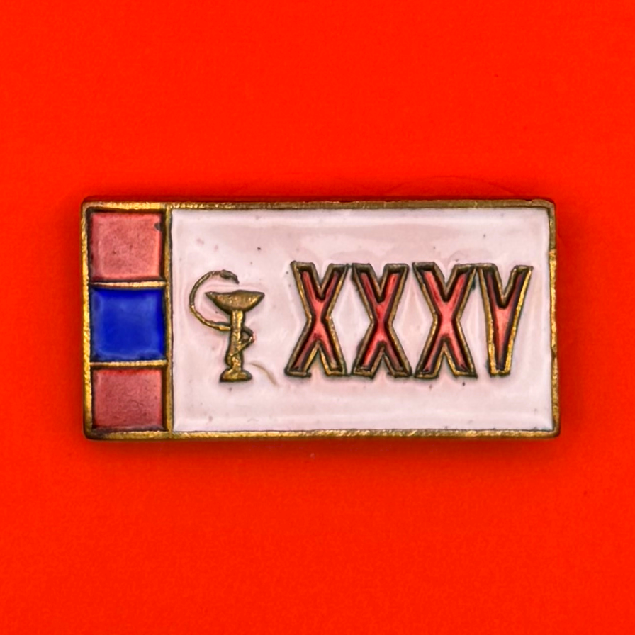1960 Healthcare Sector 35th Anniversary Badge