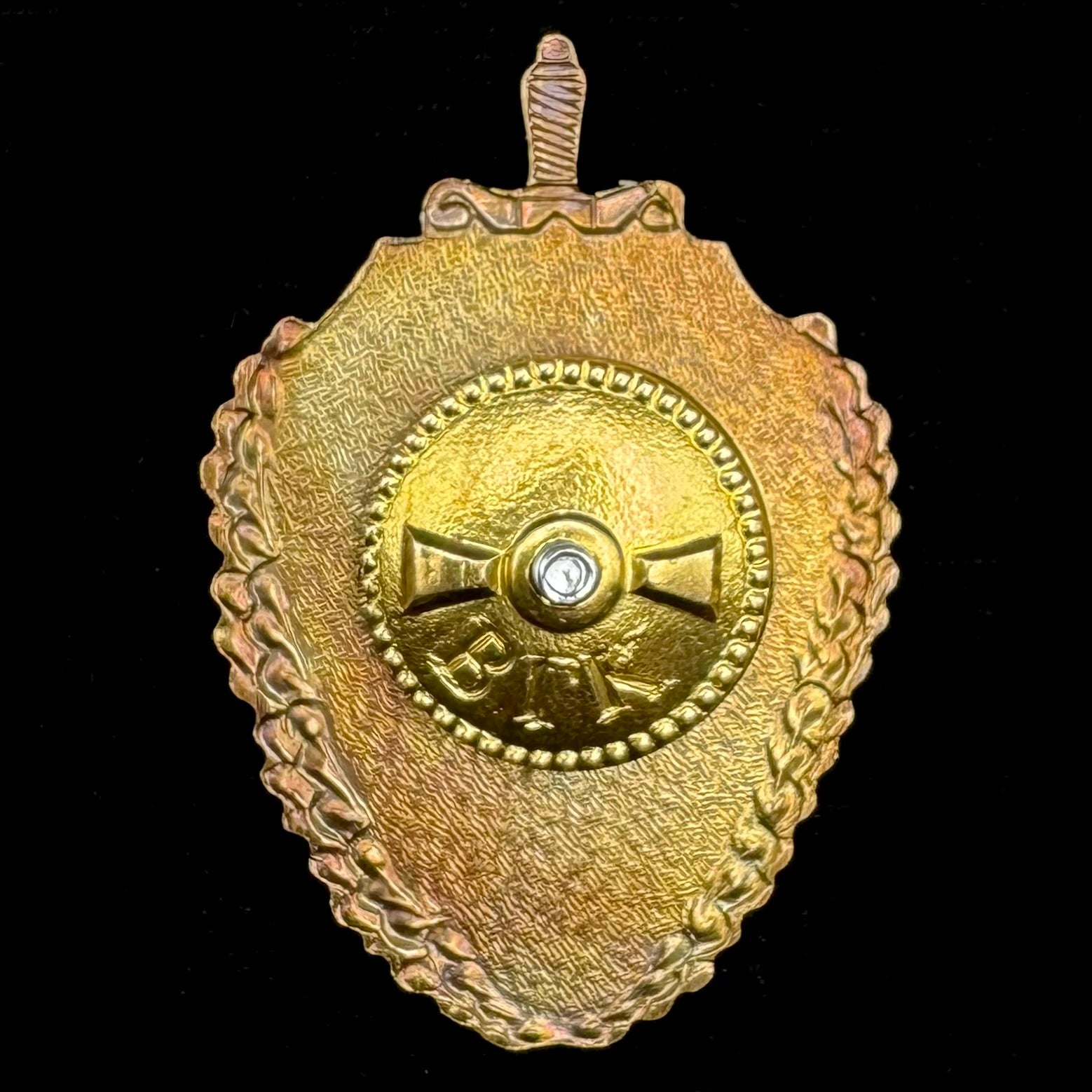 Russian SVR Foreign Intelligence Special Training Center Veteran Honorary Badge – Rare Original Issue
