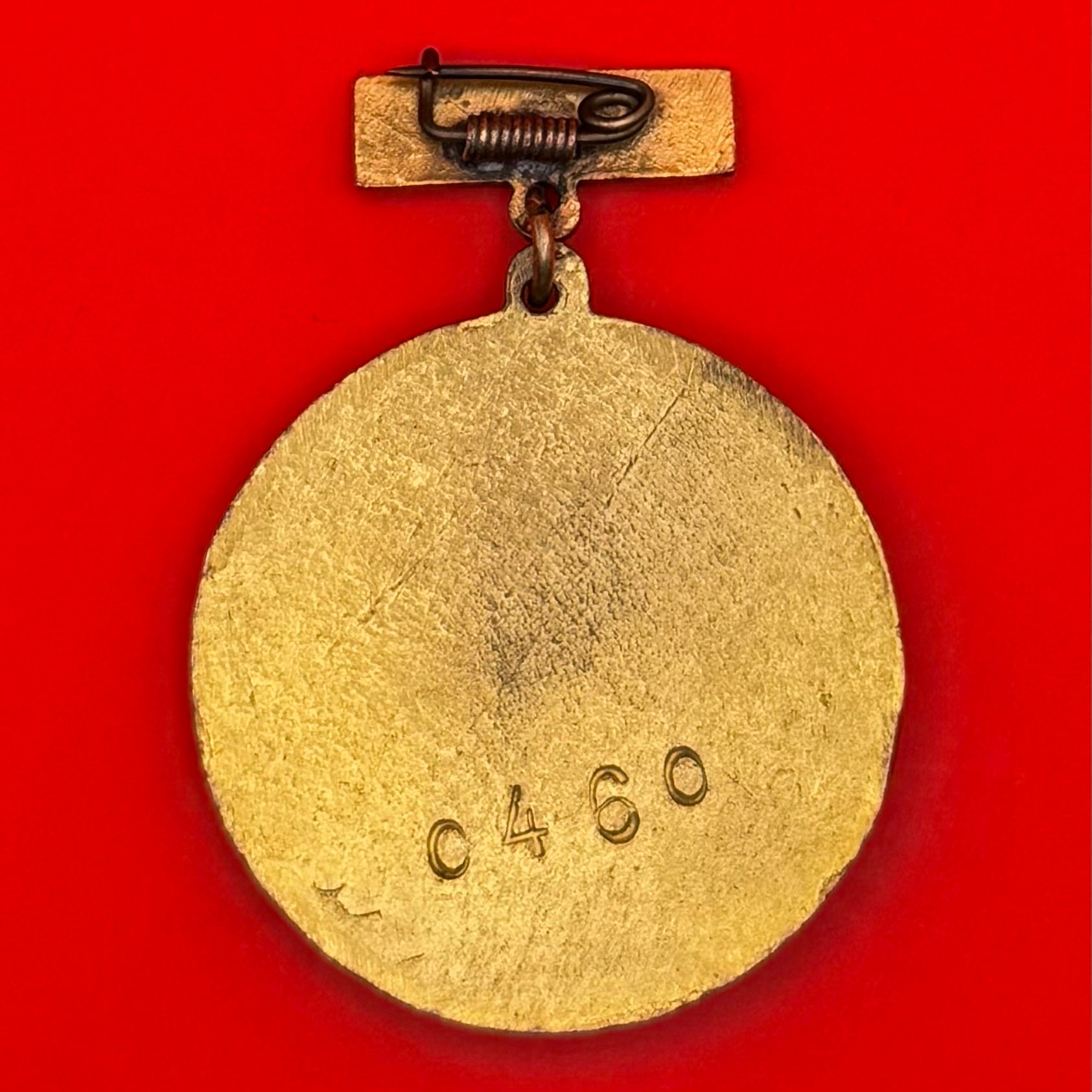 1960s Mongolia Outstanding Healthcare Worker Badge – Serial No. 0460
