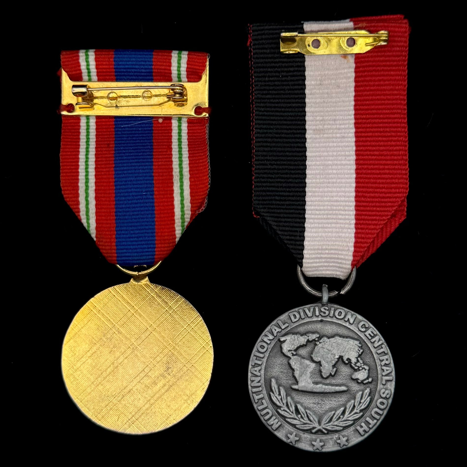 2000s Mongolian Armed Forces “Operation Iraqi Freedom” & Polish MND Medal Set – Awarded to Mongolian Personnel, Original Issue