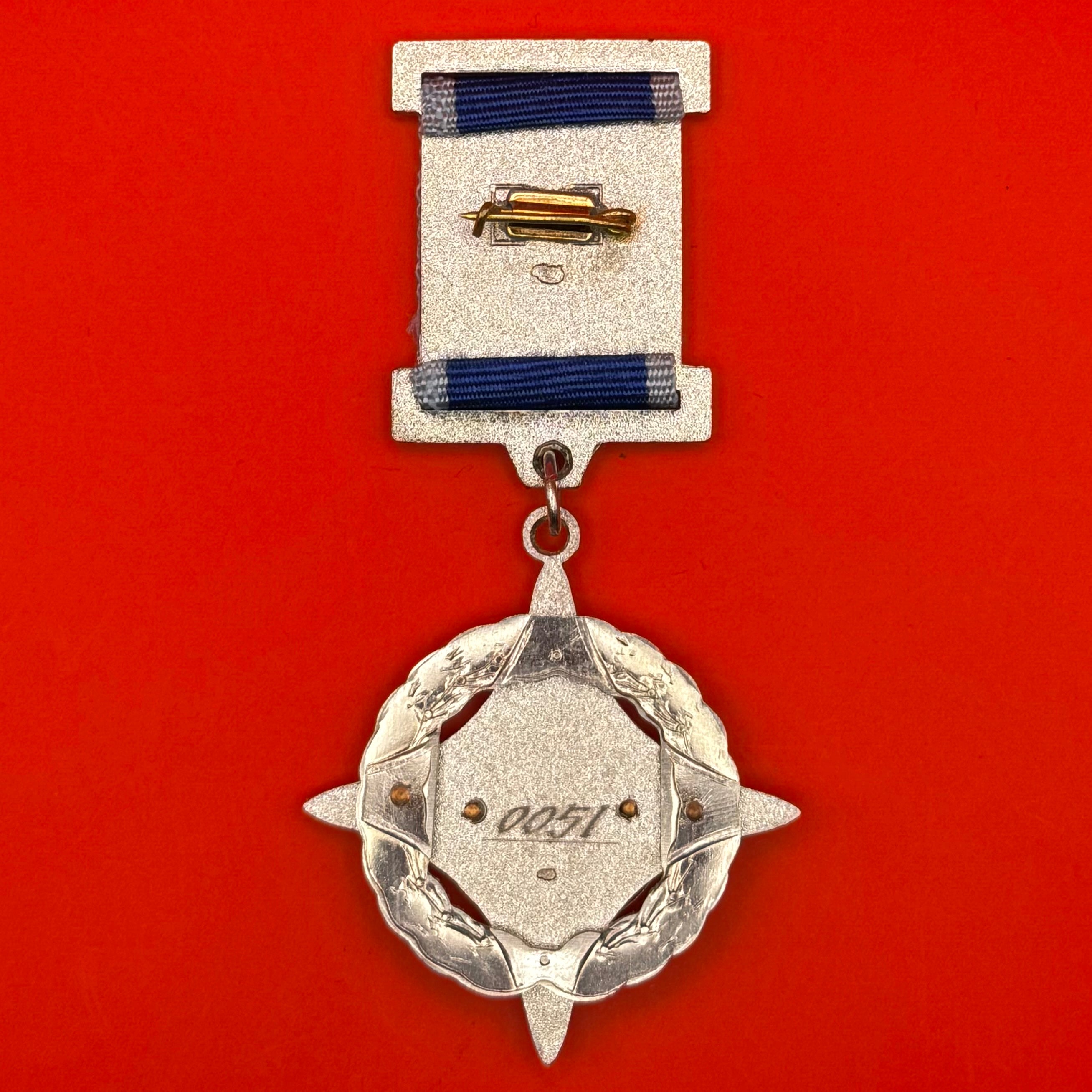 Roscosmos For Assistance To Space Activities Badge – Low Serial No. 0051
