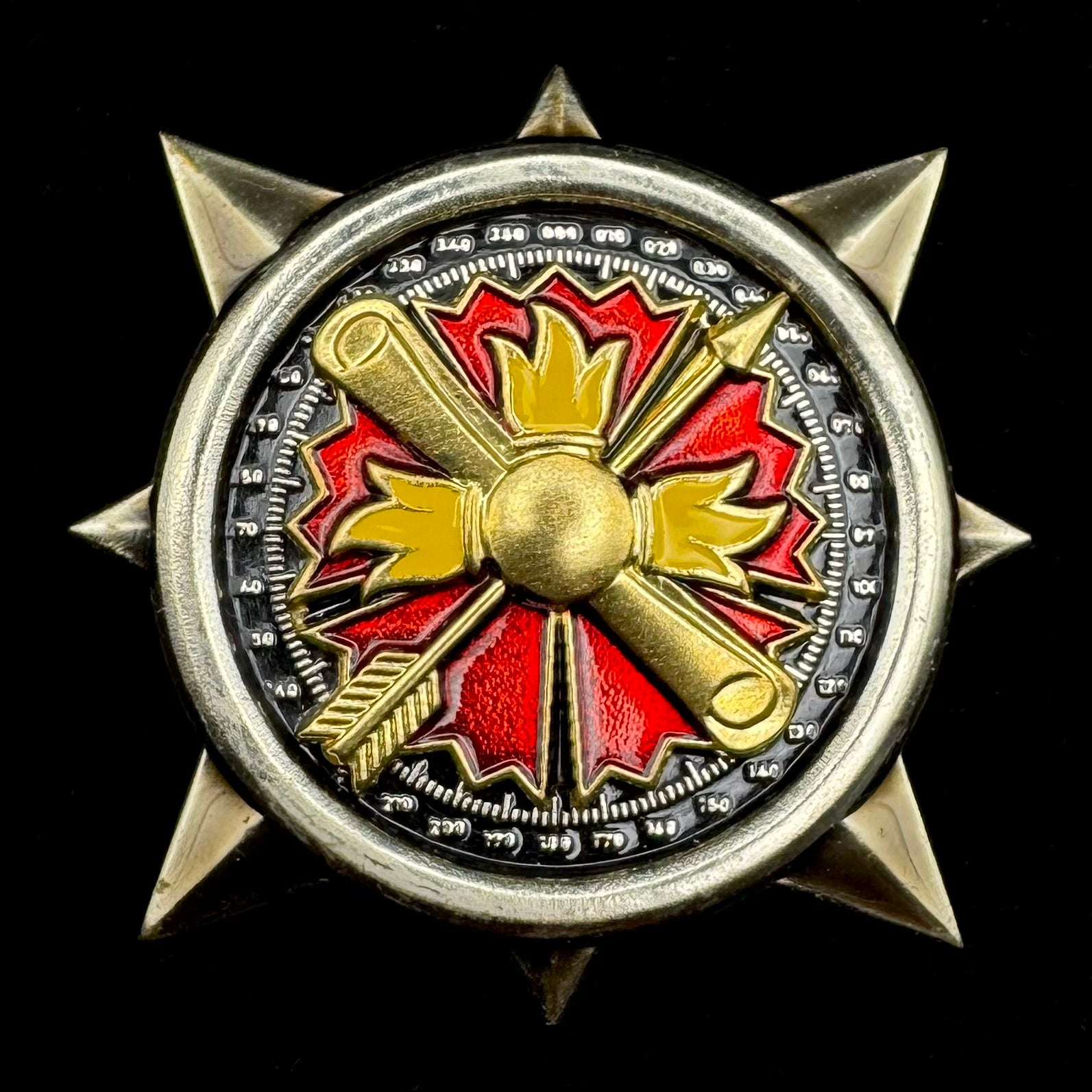 Russian GRU Military Special Research Intelligence “Unit 75856” 5th Anniversary Table Medal with Award Case – Rare Original Issue