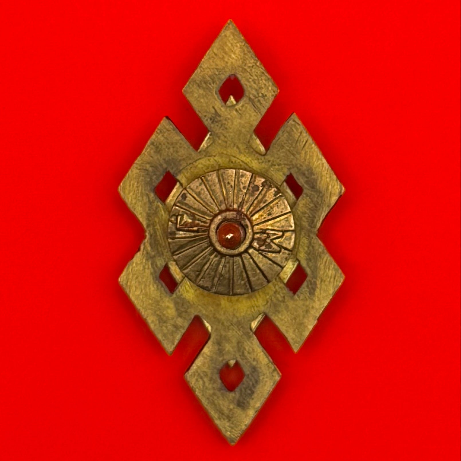 Mongolian Medical College Graduation Rhombus Badge