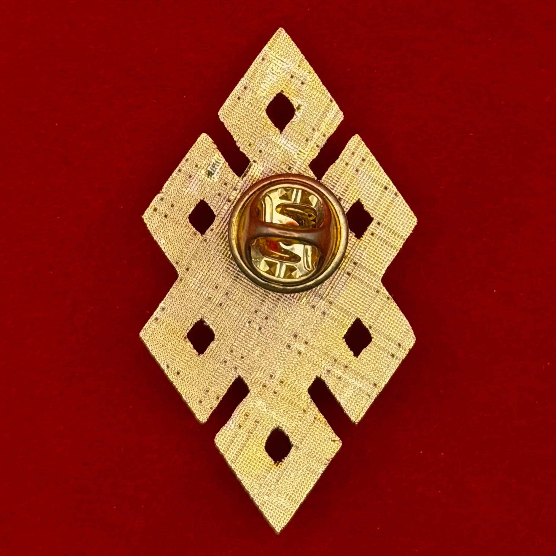 Mongolian National University Graduation Rhombus Badge