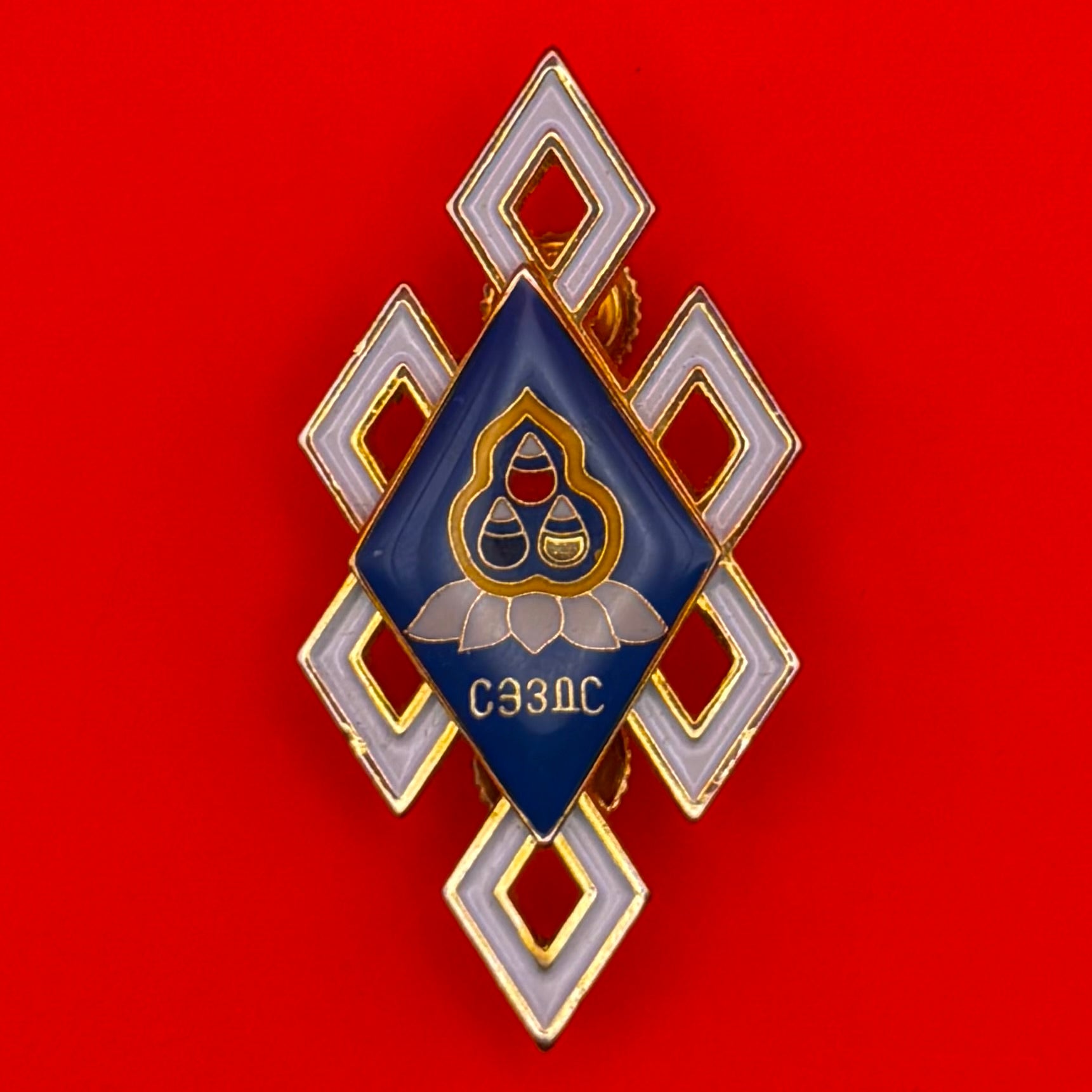 Finance & Economics University Graduation Rhombus Badge