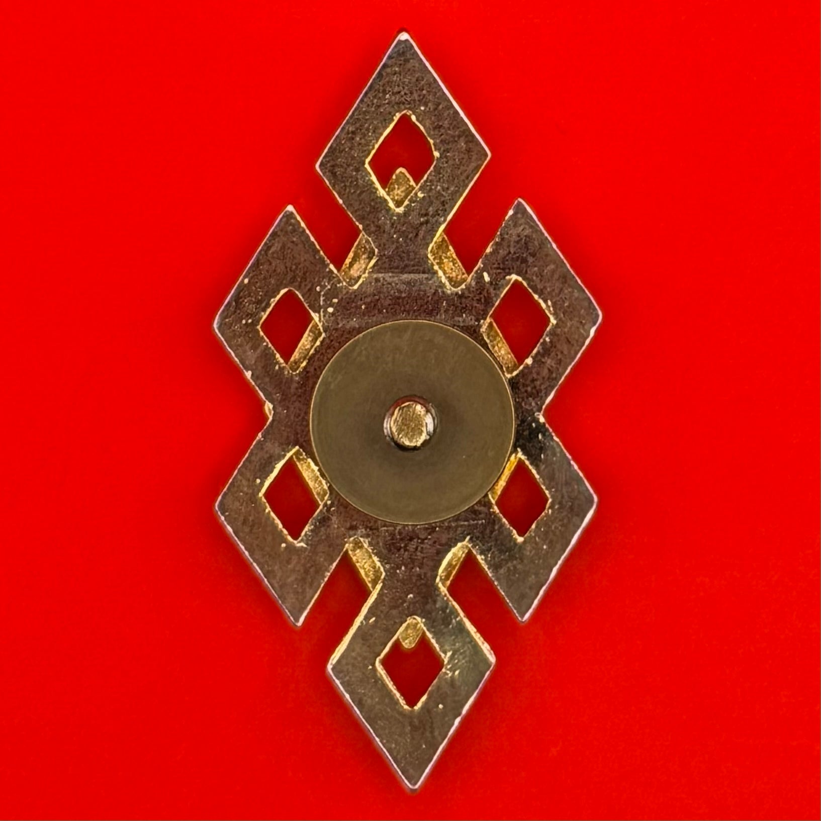 Mongolian Police University Graduation Rhombus Badge