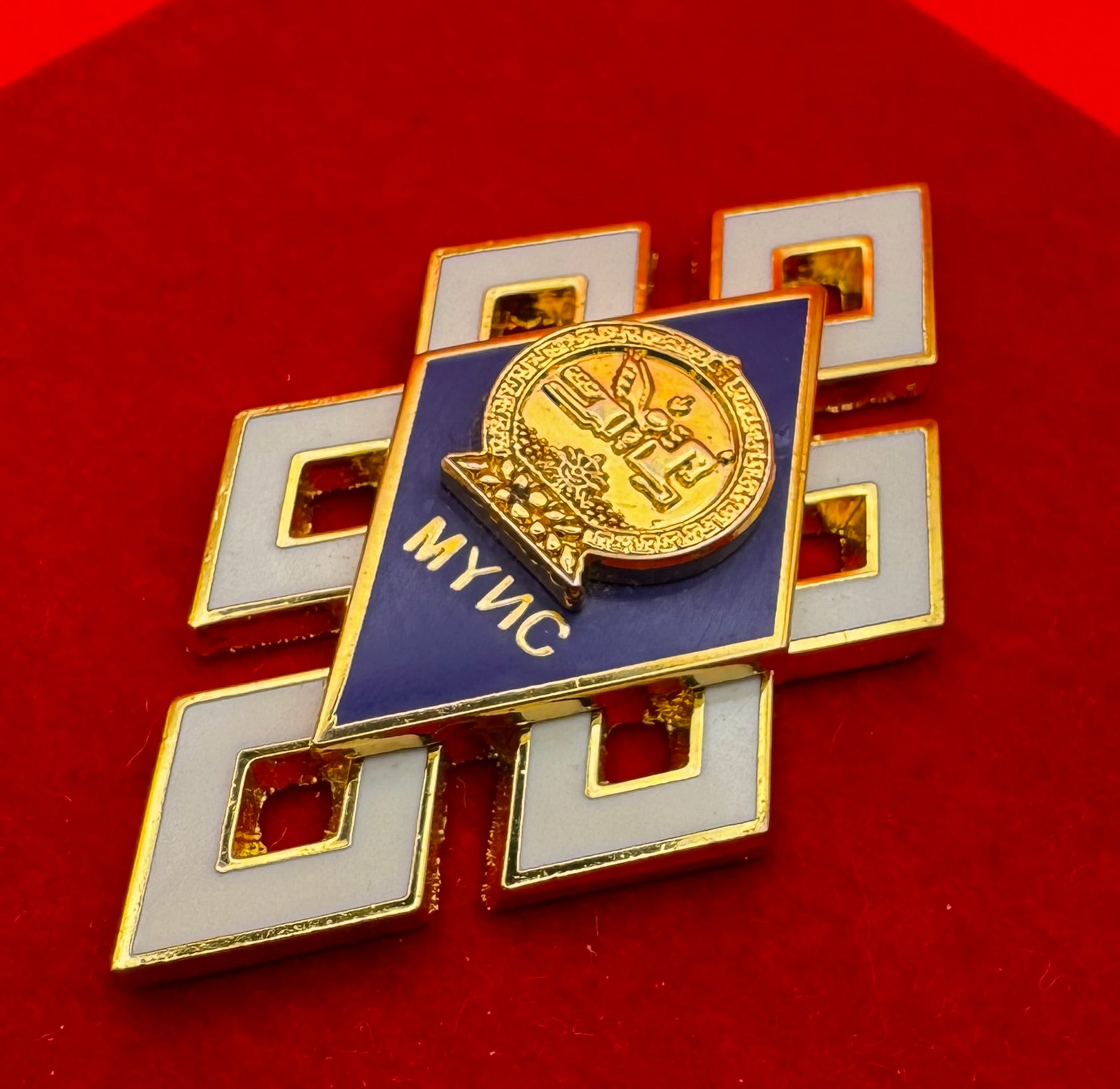 Mongolian National University Graduation Rhombus Badge