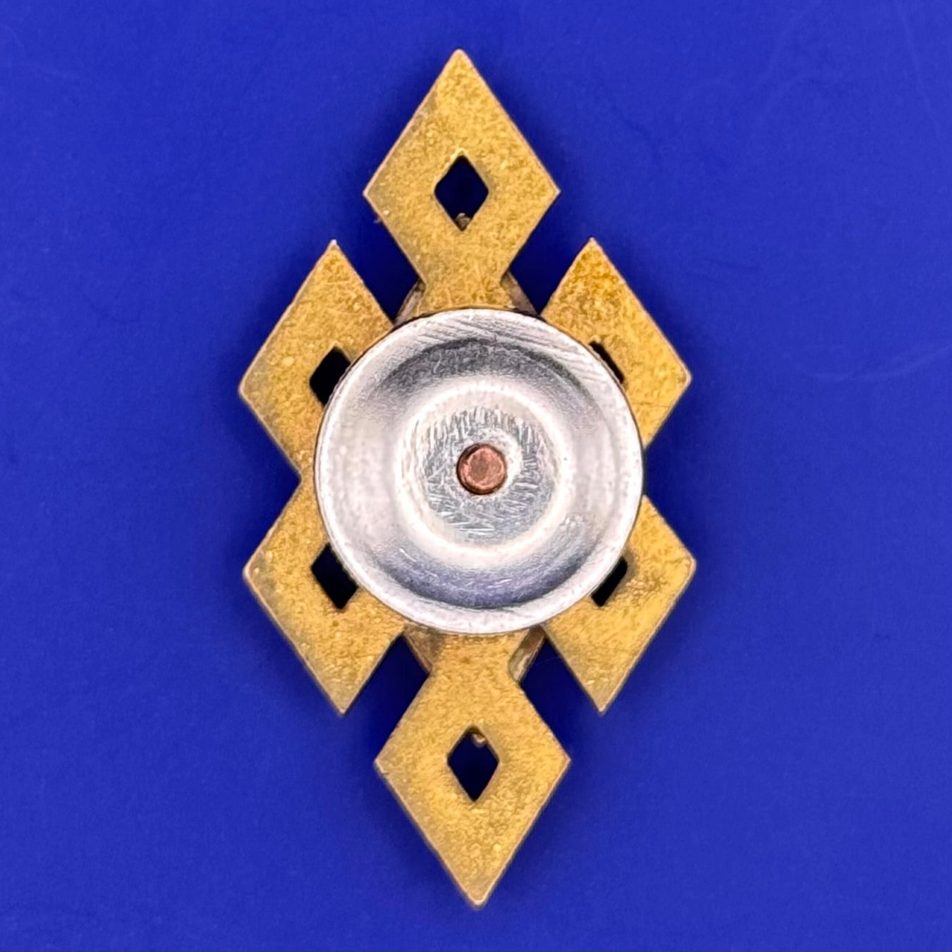1980s Mongolian Marxism Leninism University Graduation Rhombus Badge