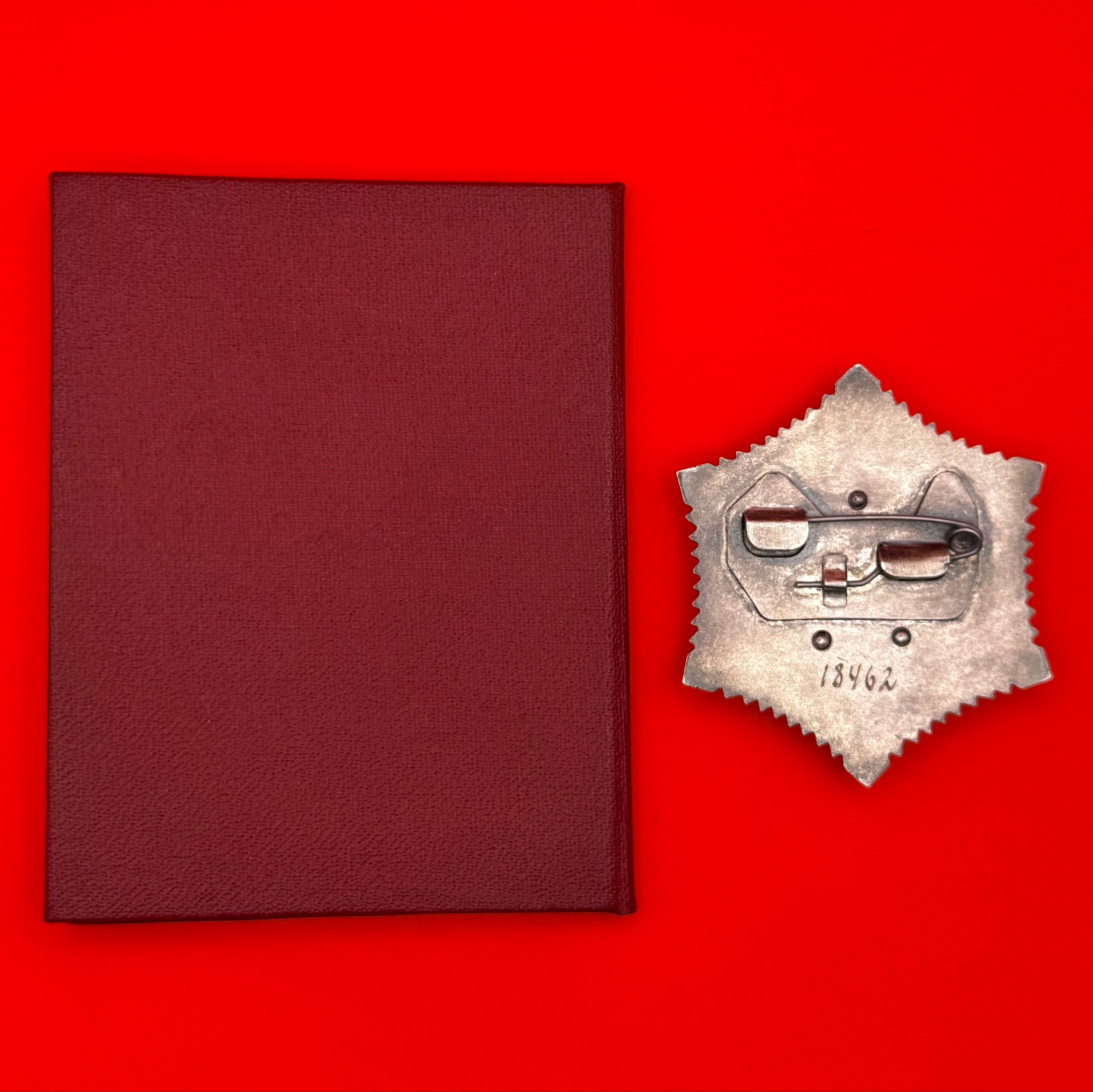 1976 Order Of The Polar Star Type 4 Silver With Award Document