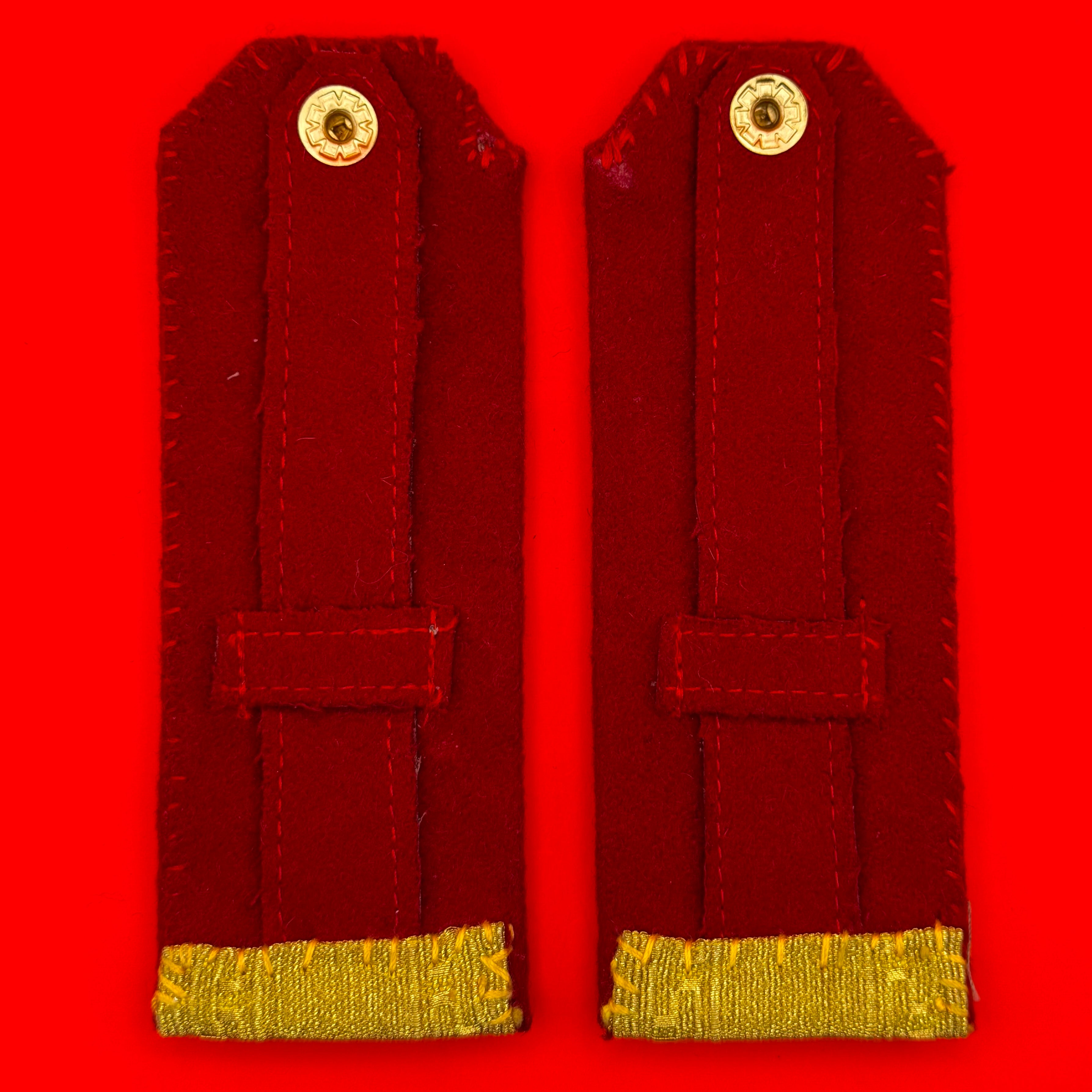Mongolian Army Major General Rank Parade Shoulder Boards