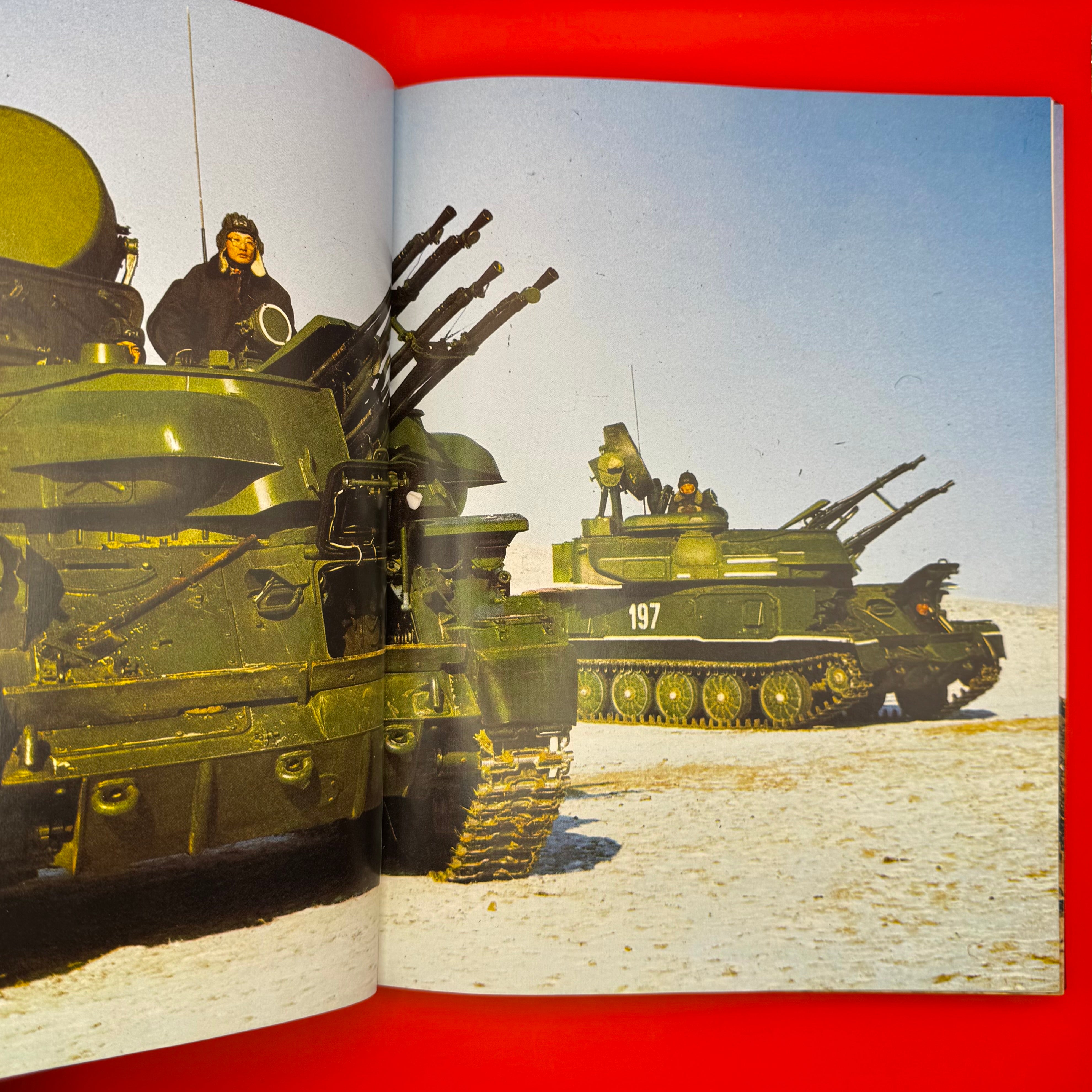 1991 Mongolian People's Army 70th Anniversary Photo Book