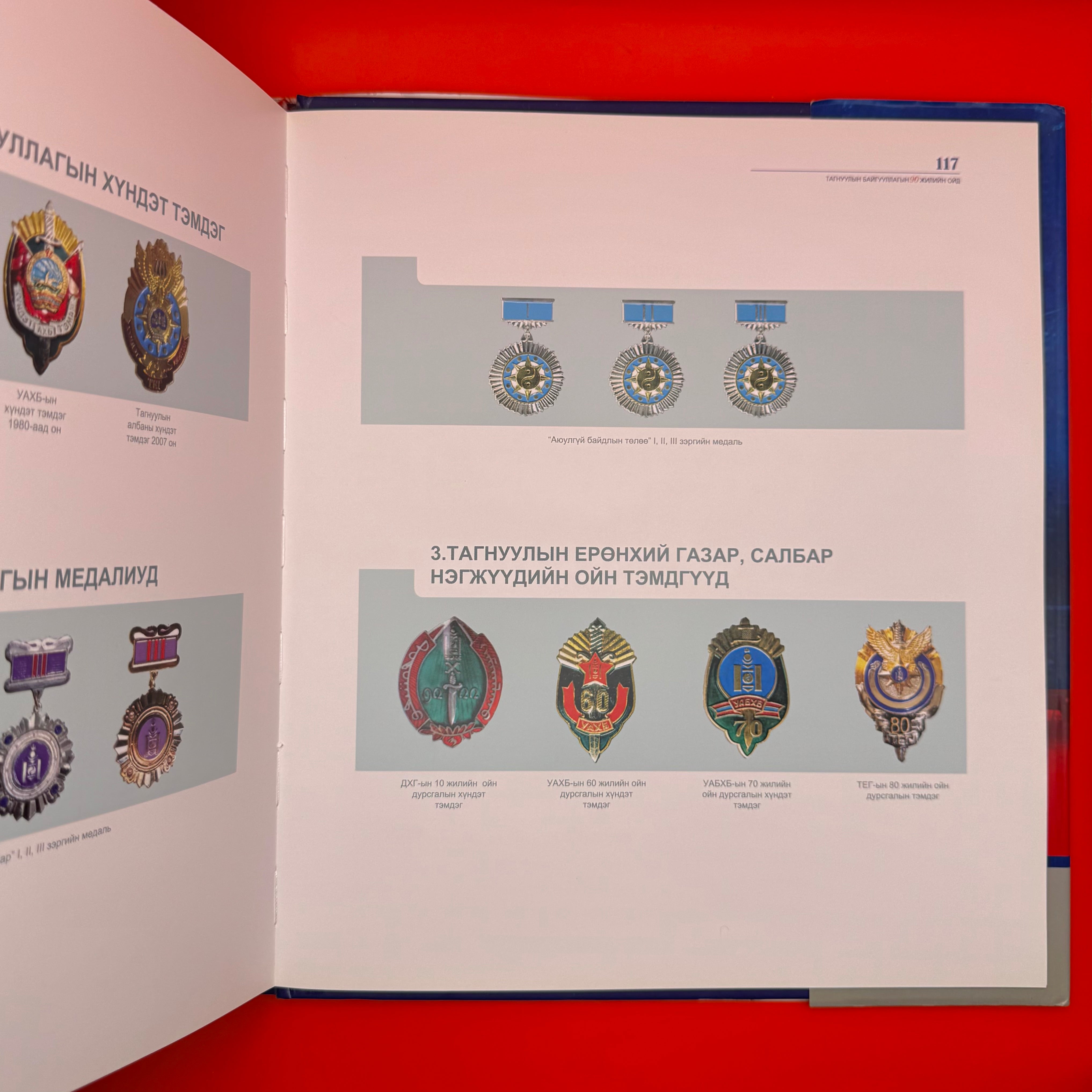 Mongolian Intelligence Agency 90th Anniversary Book Scarce