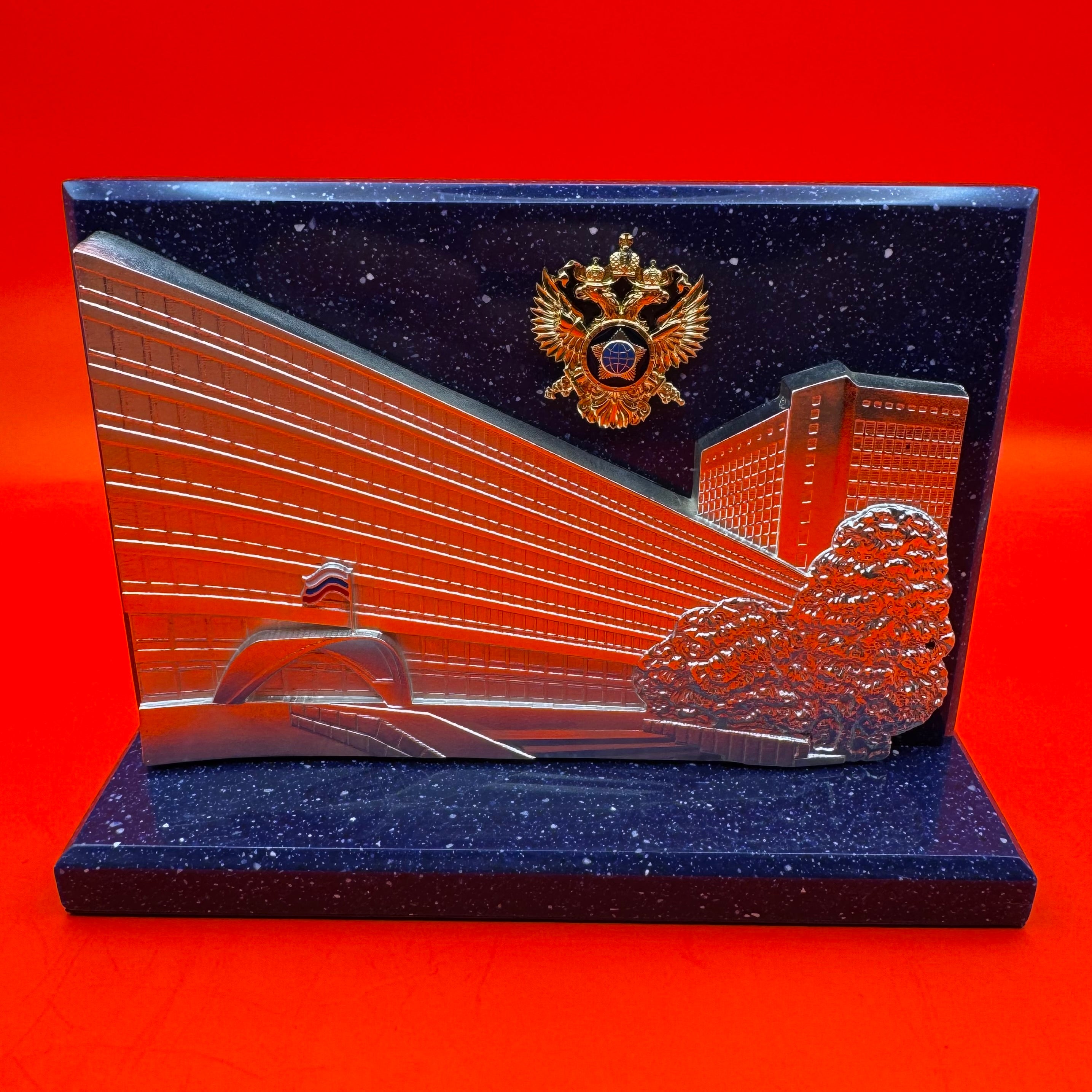 Russian Foreign Intelligence Issued Desk Display