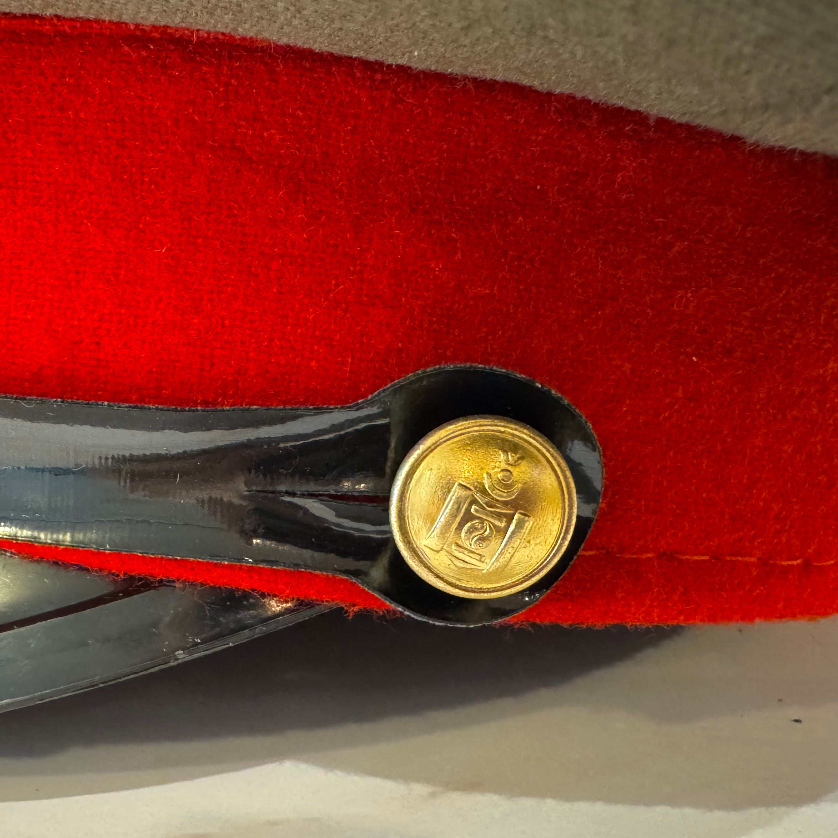 1980s Mongolian KGB Internal Troops Soldier Visor Cap (Near Mint)
