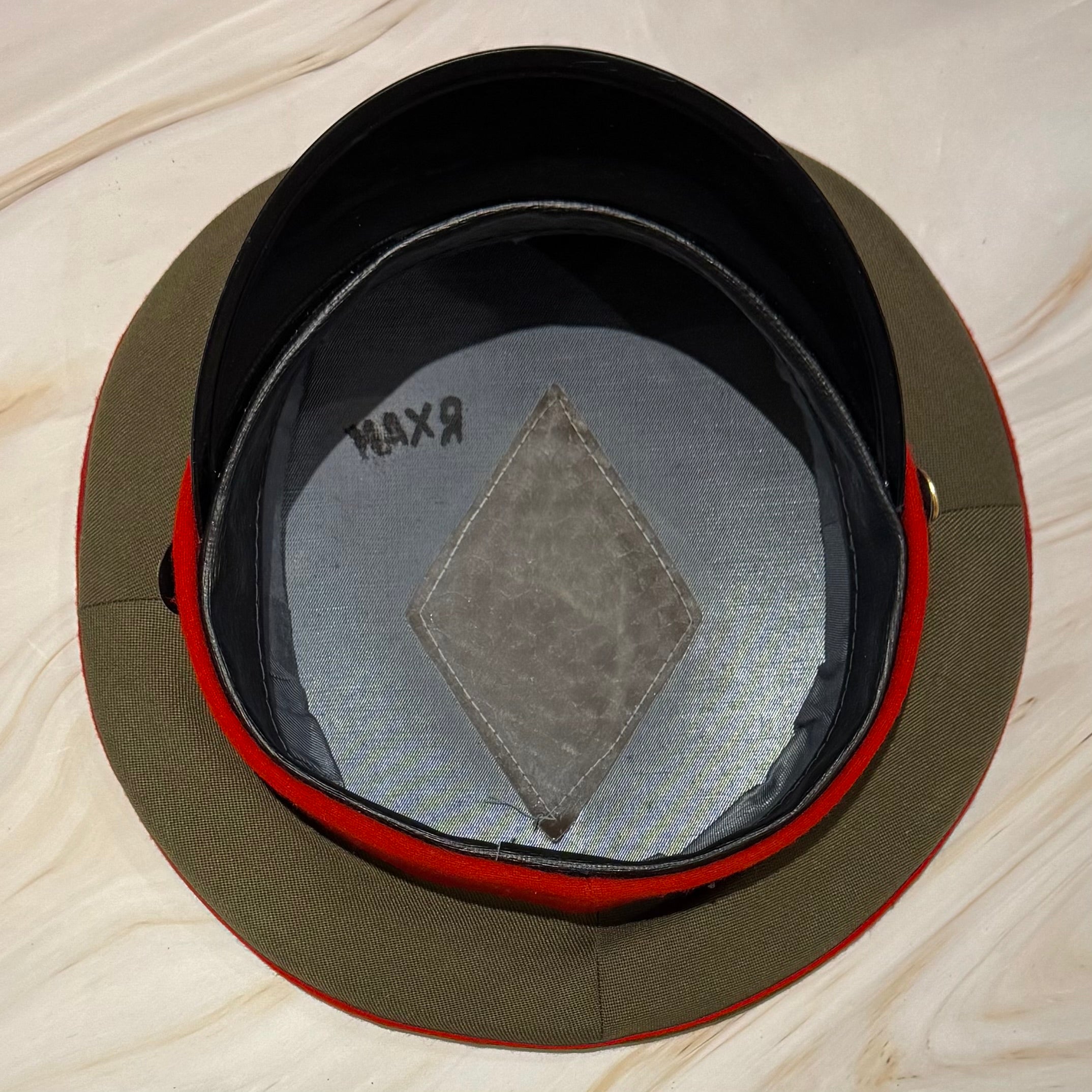 1980s Mongolian KGB Internal Troops Soldier Visor Cap (Near Mint)