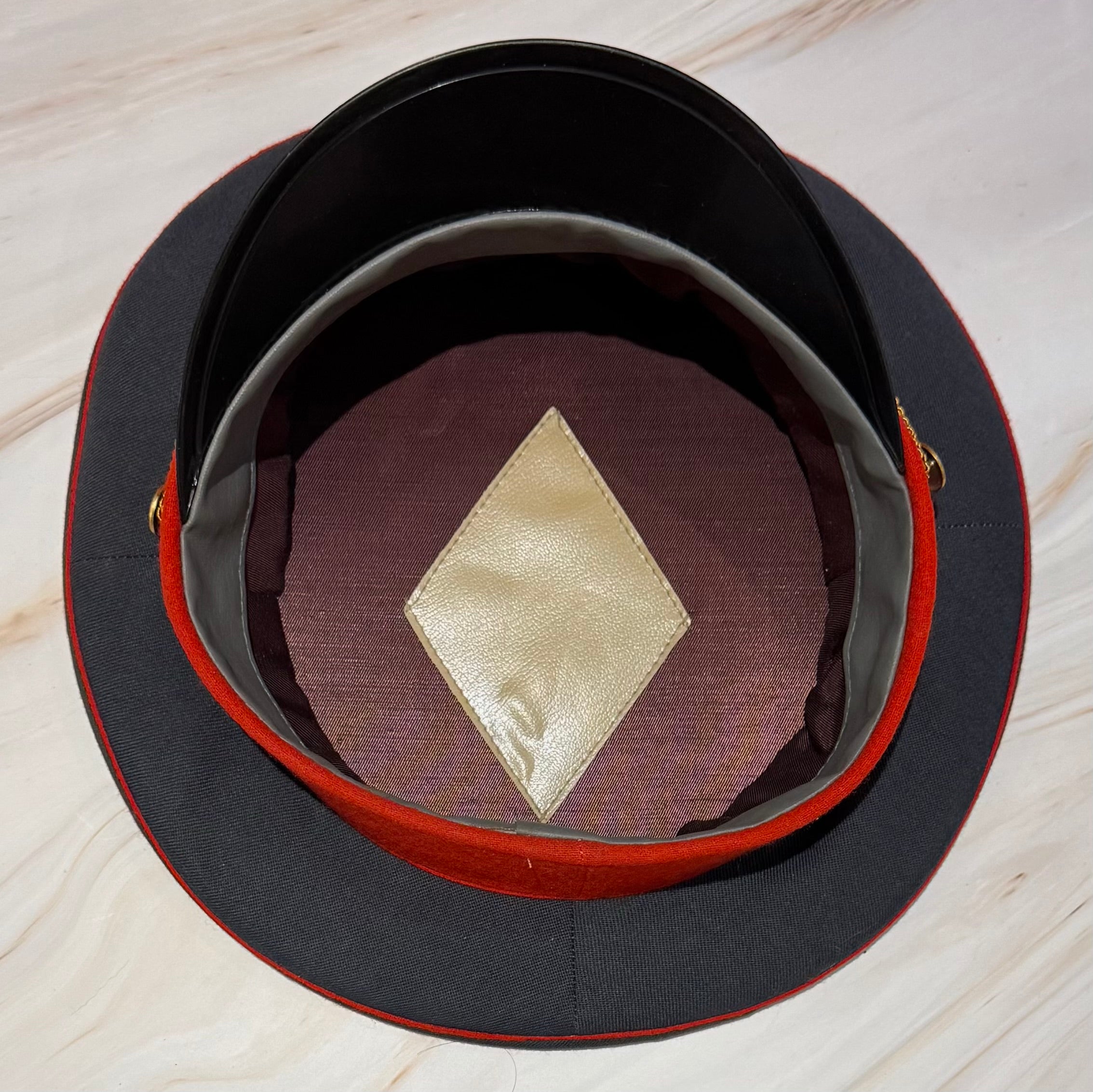1990s Mongolian Police Officer Visor Cap Near Mint