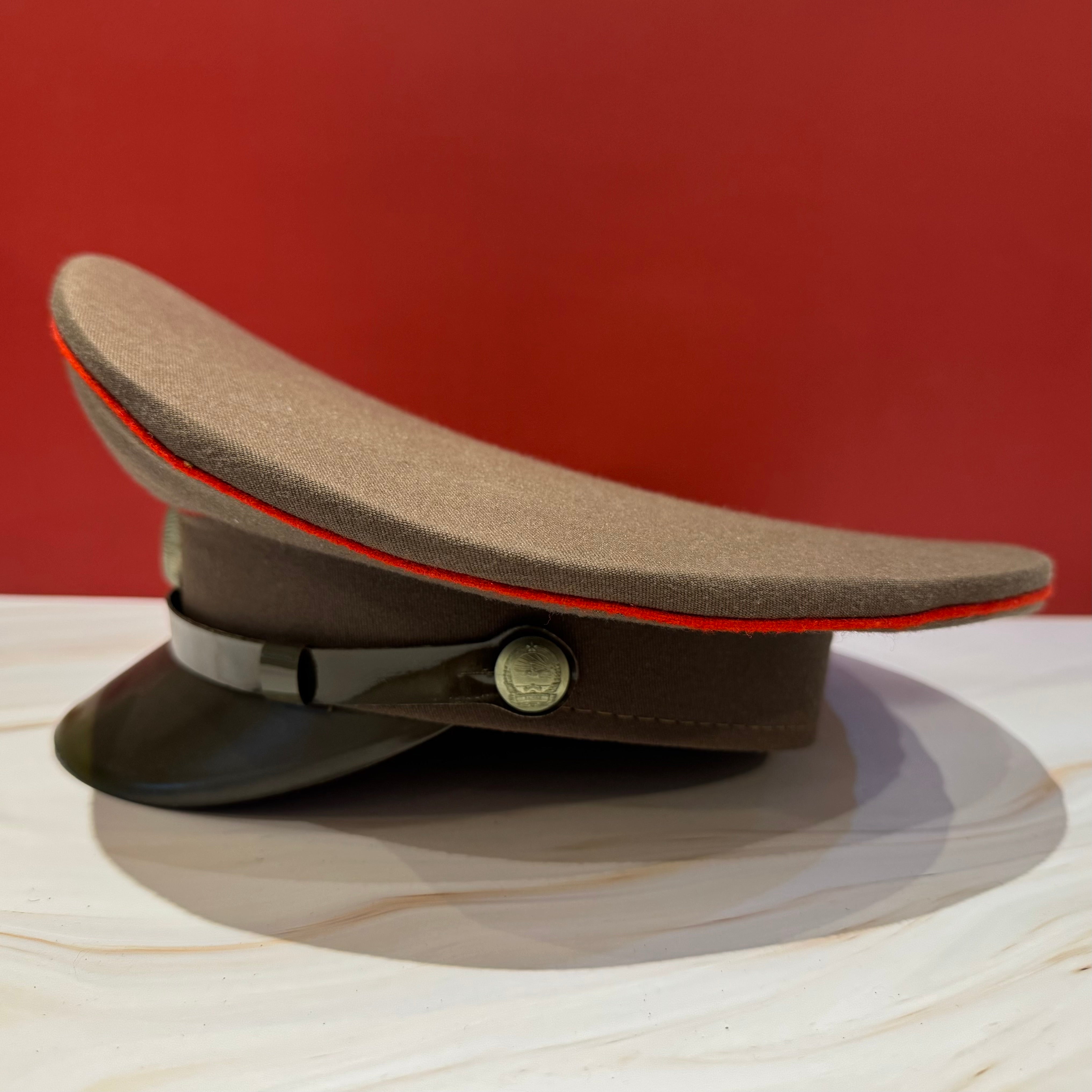 1980s Mongolian People's Army General Rank Field Visor Cap (Near Mint)
