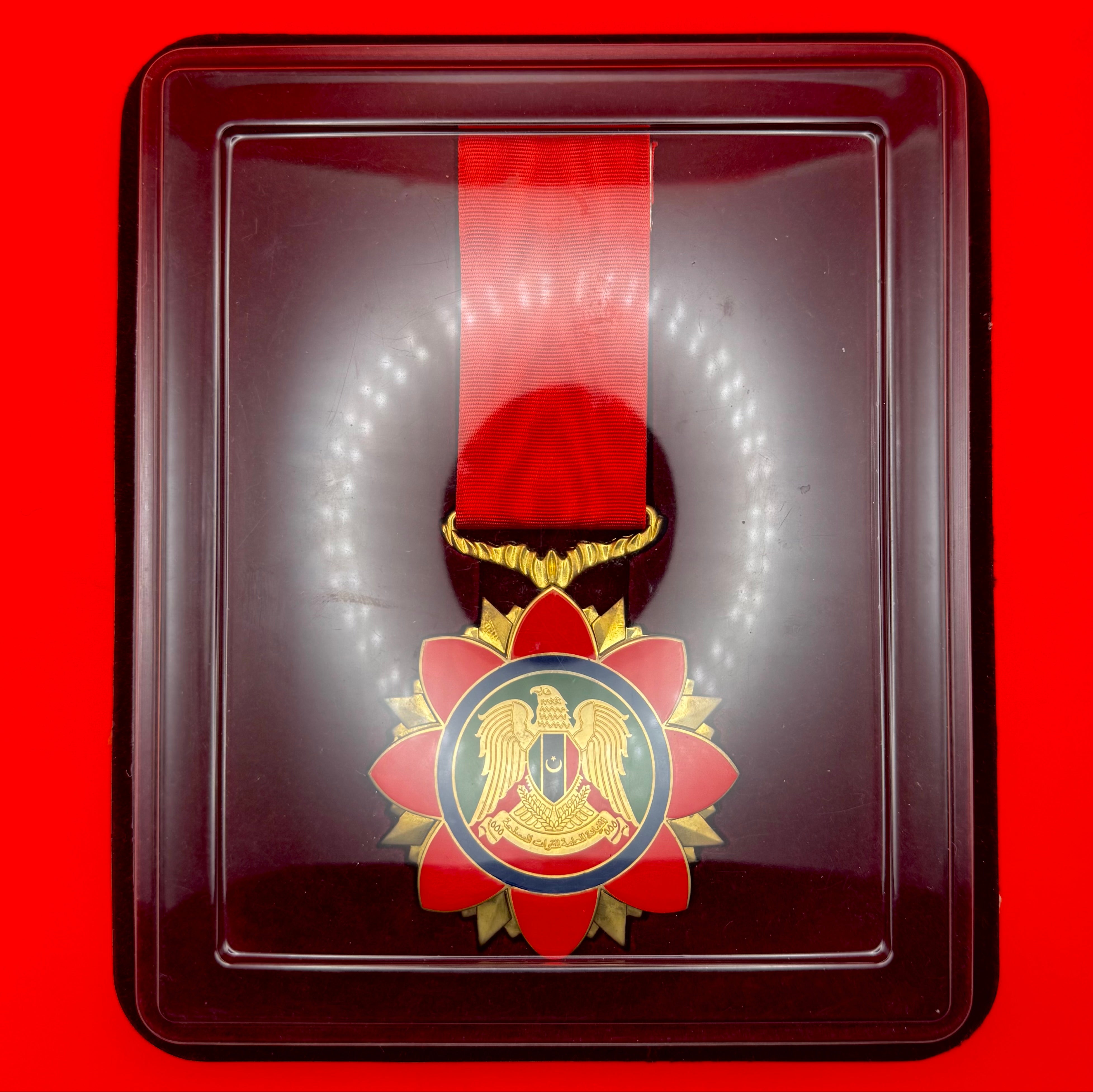 Libyan Order Of Courage Awarded To Wagner Group Fighter With Box