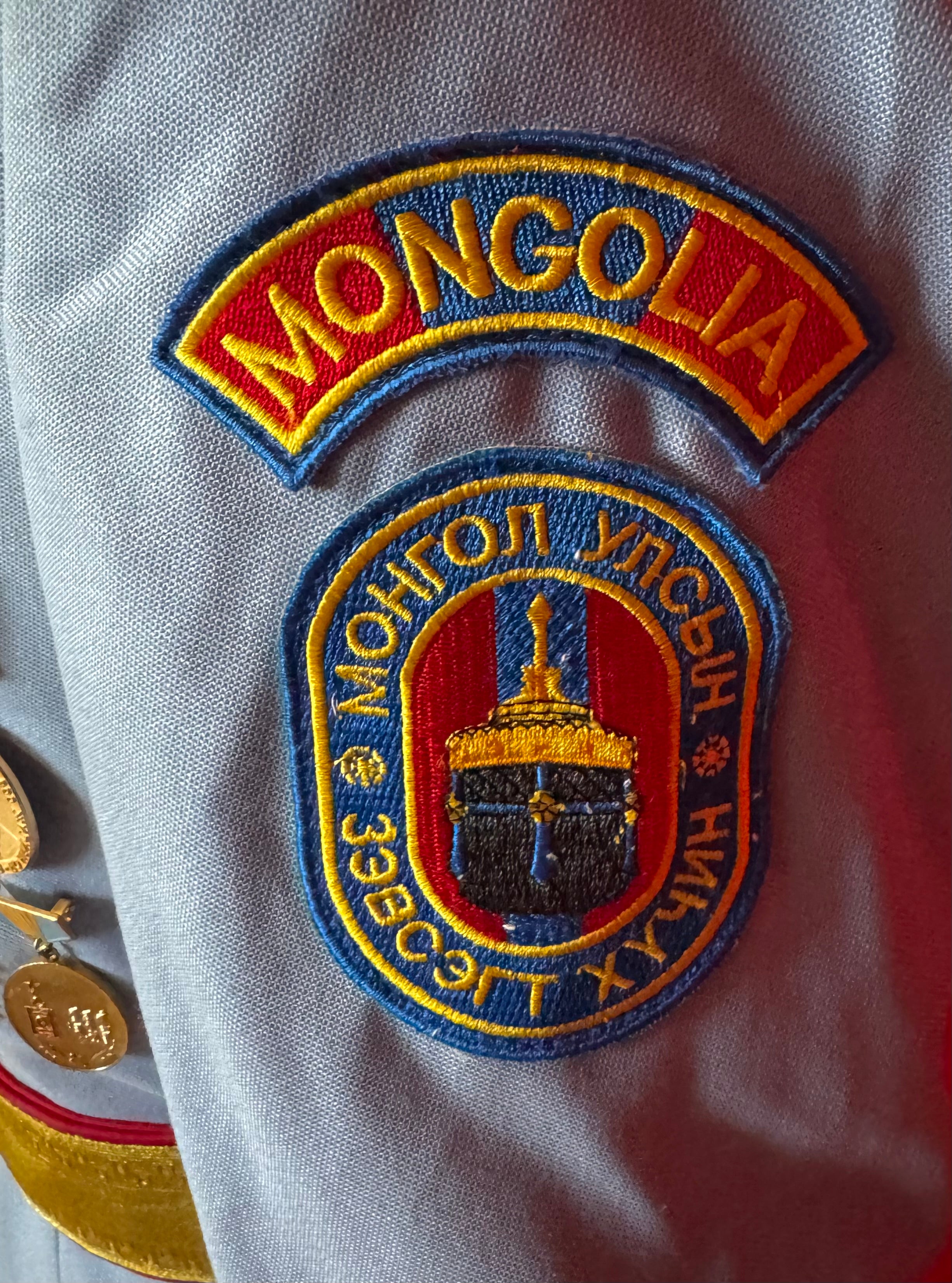 Mongolian Army Senior Officer's Parade Full Uniform w/ Awards – Complete Set