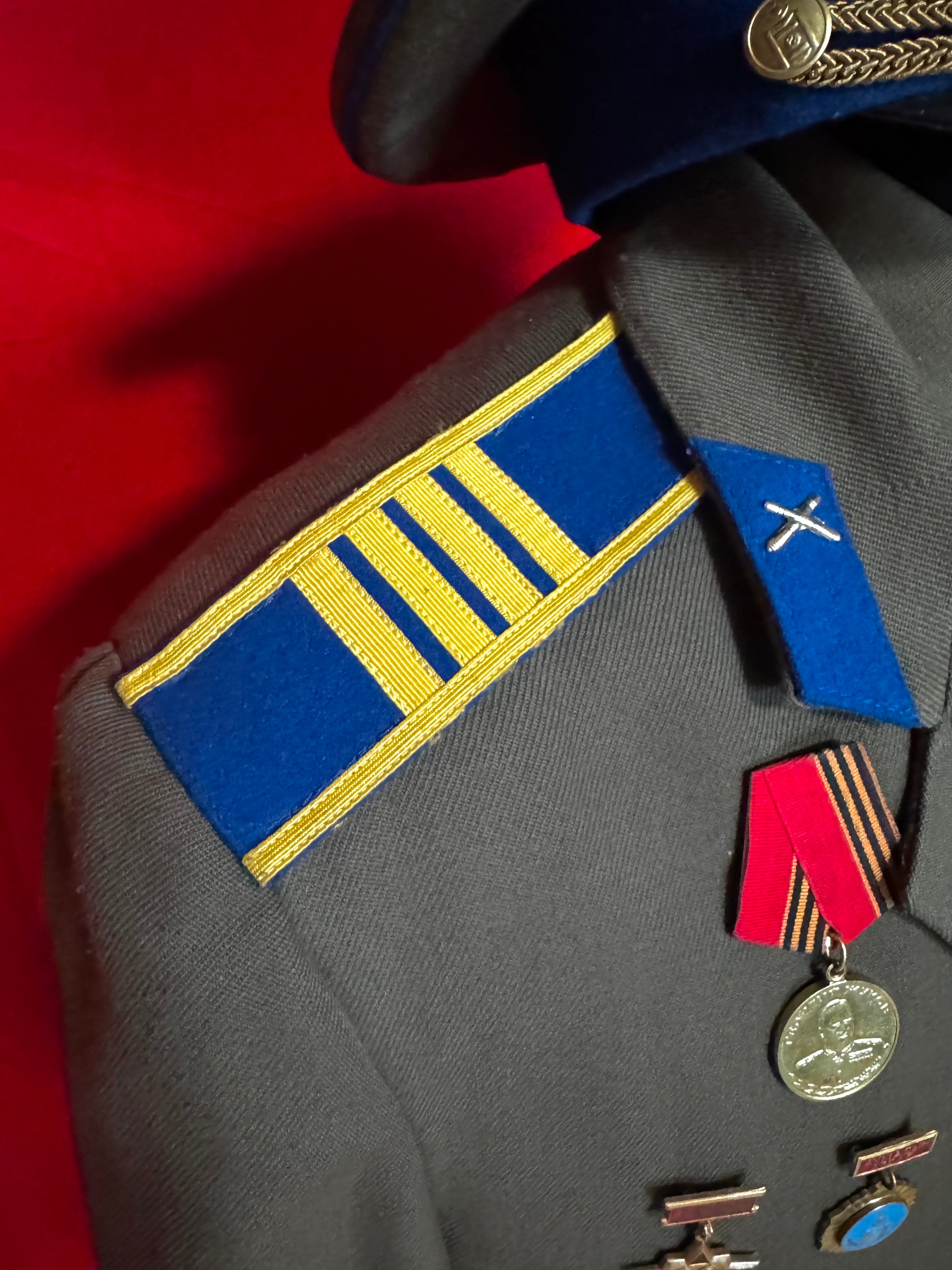 Mongolian People's Army Officer Uniform w/ Awards & Documents – Rare Complete Set