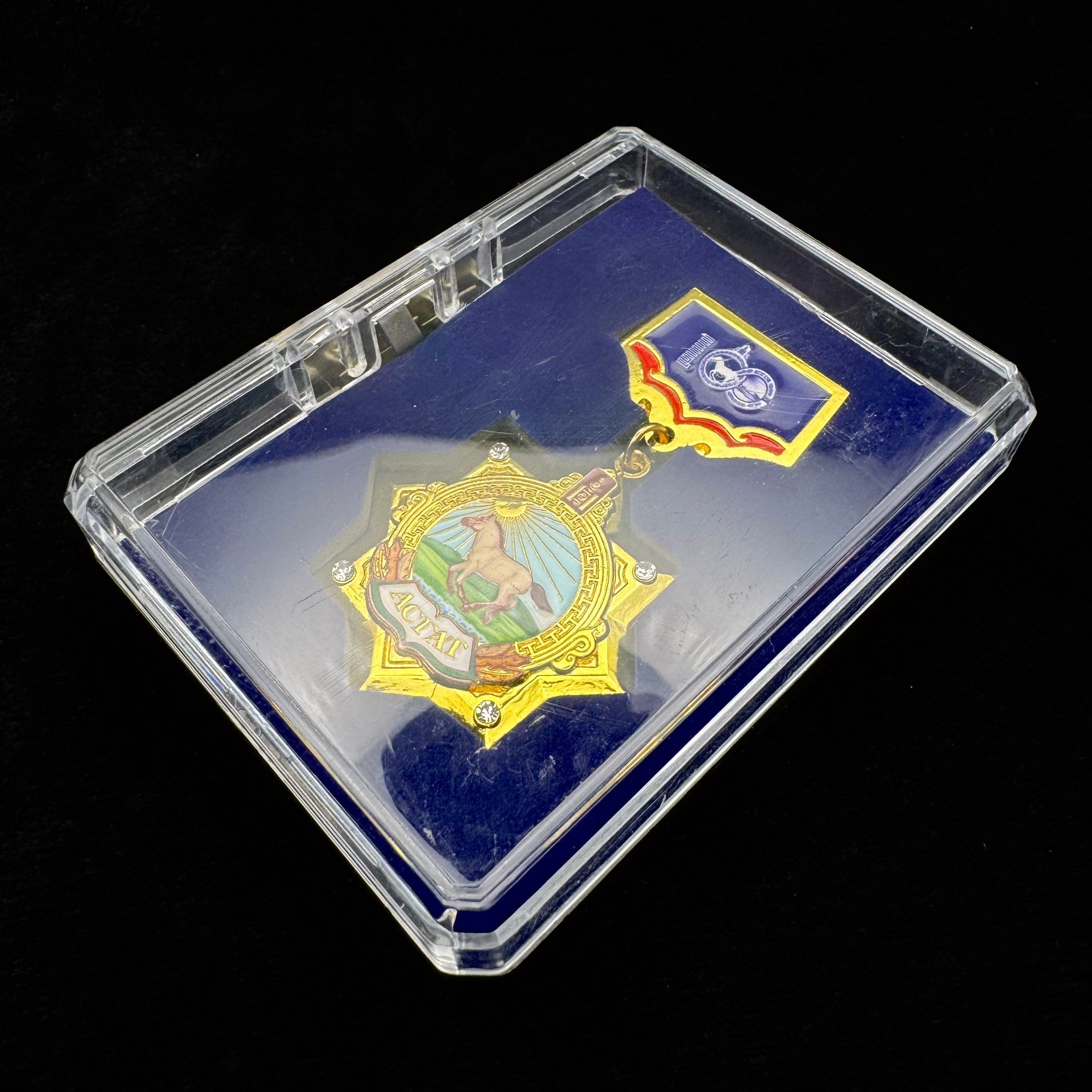 Mongolian Asgat District 100th Anniversary Medal w/ Presentation Box – Mint/Unissued Condition