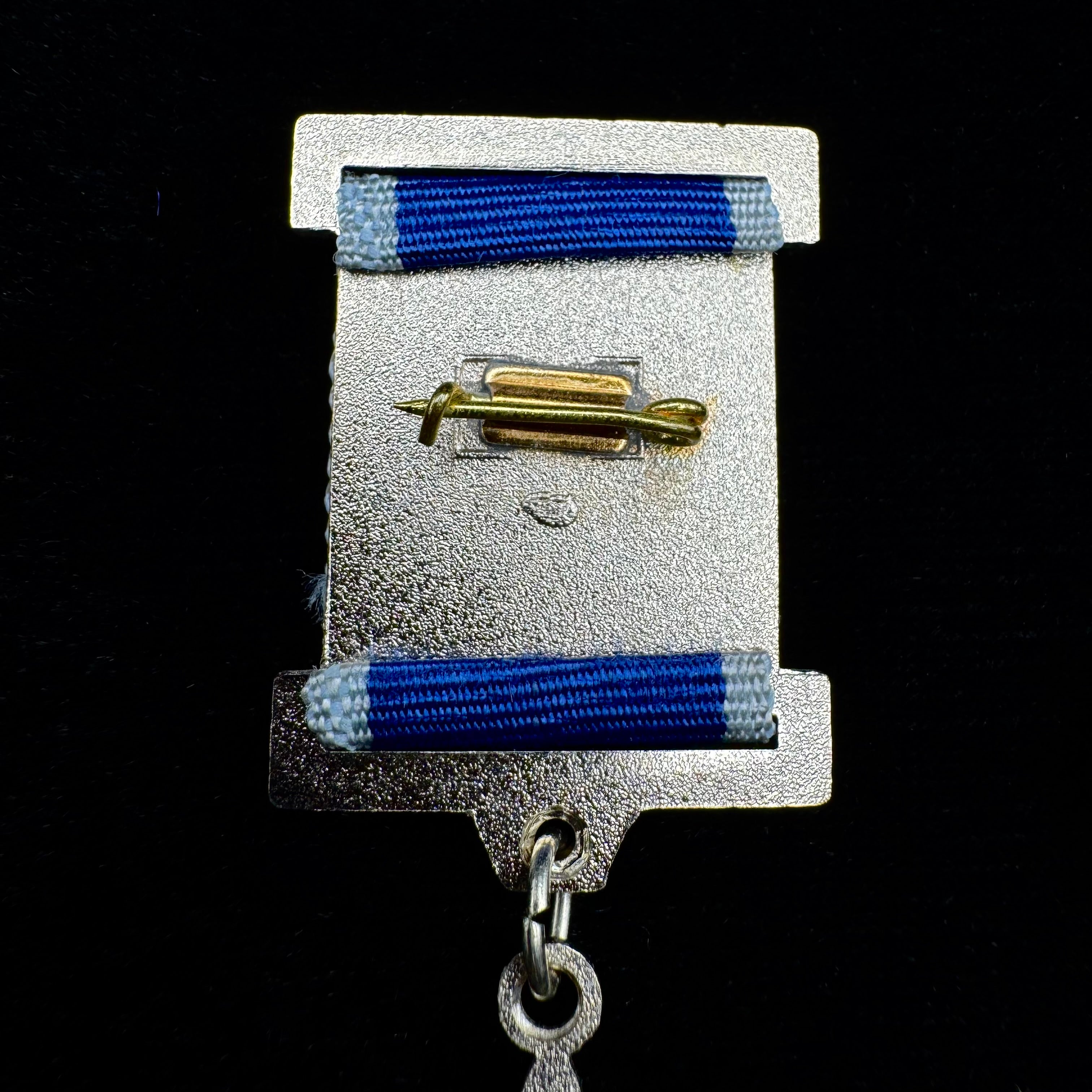 Russian Space Agency "For Assistance to Space Activities" Badge with Pin & Case – Extremely Low Serial No. 0051 – Saint Petersburg Mint