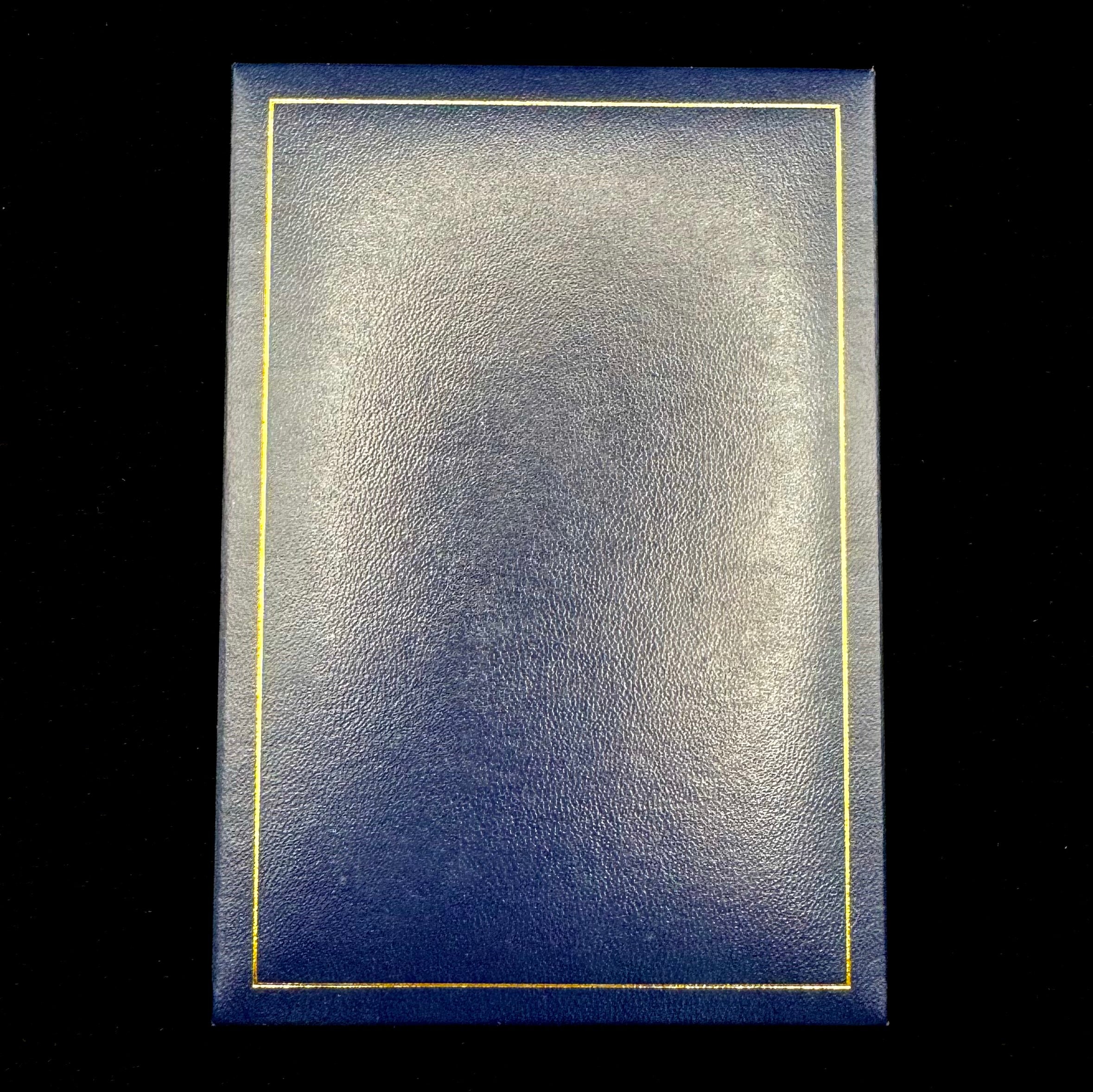 Russian Space Agency "For Assistance to Space Activities" Badge with Pin & Case – Extremely Low Serial No. 0051 – Saint Petersburg Mint