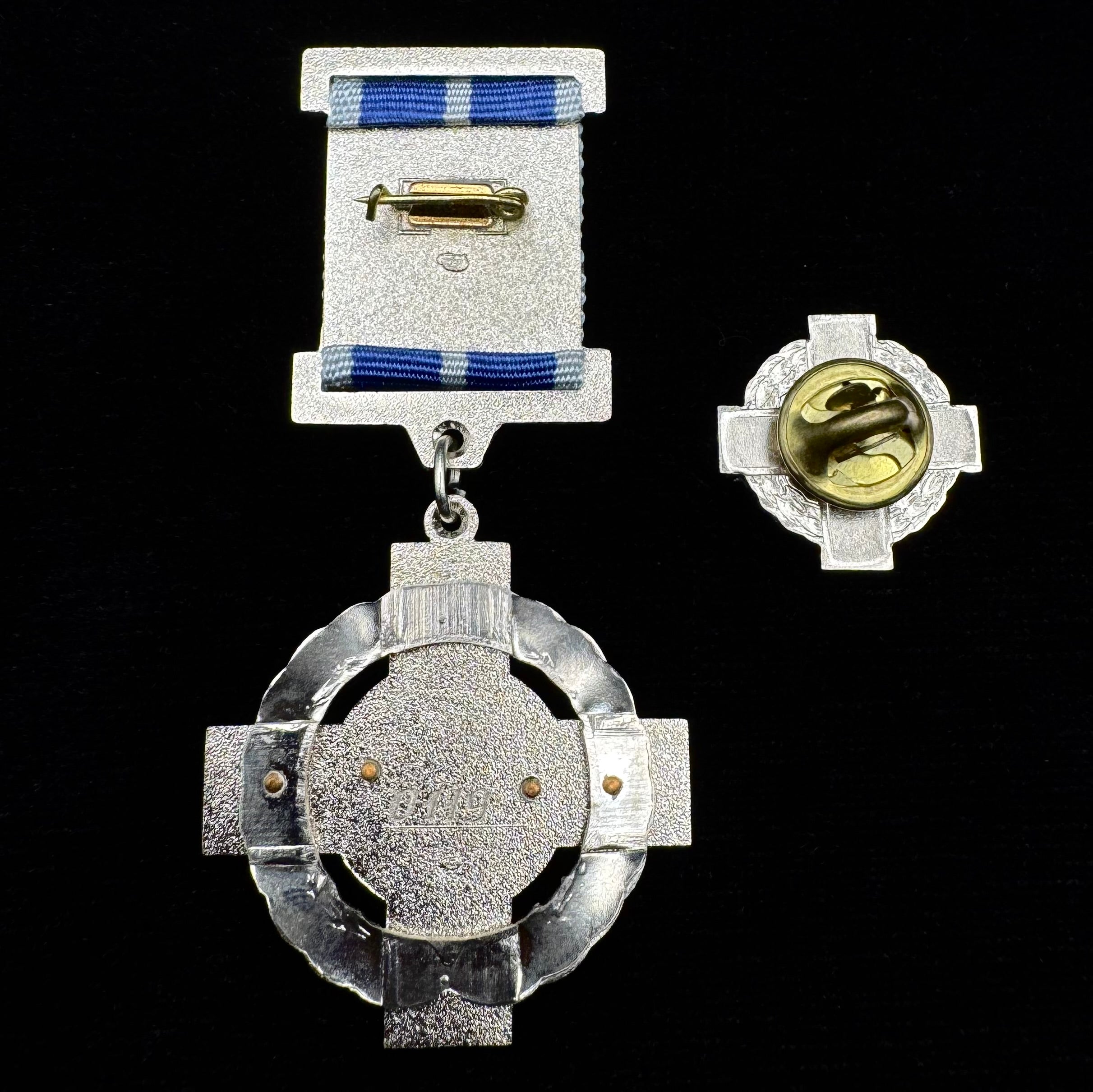 Russian Space Agency "Korolev" Badge with Pin & Case – Low Serial No. 0119 – Saint Petersburg Mint