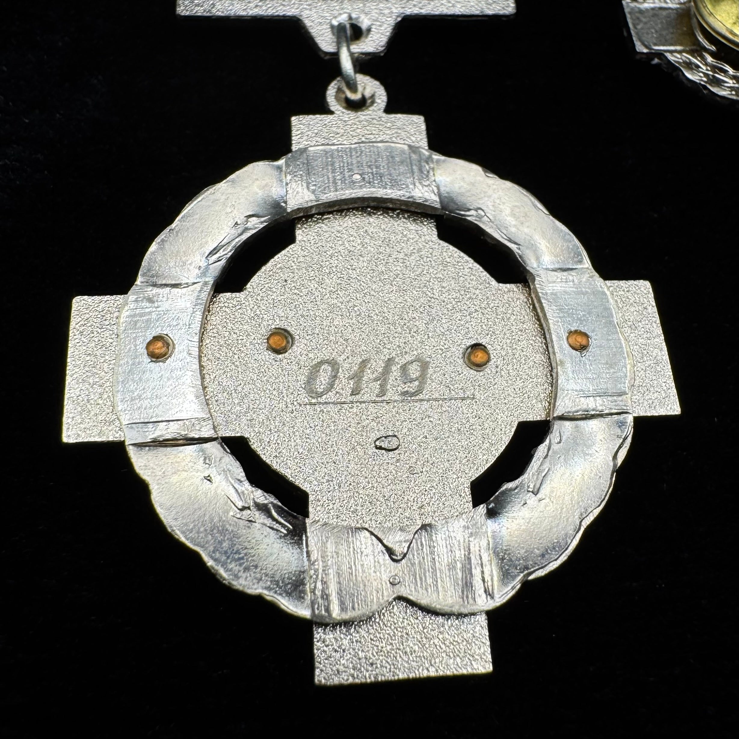 Russian Space Agency "Korolev" Badge with Pin & Case – Low Serial No. 0119 – Saint Petersburg Mint