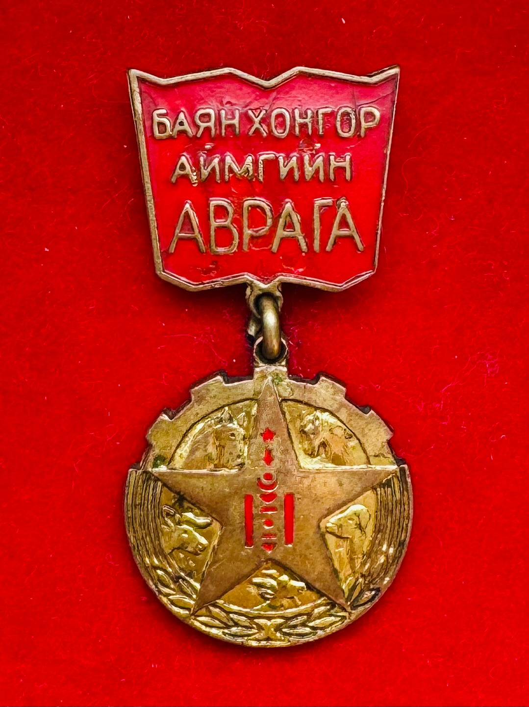 1970s Bayankhongor Province Champion Herder Badge
