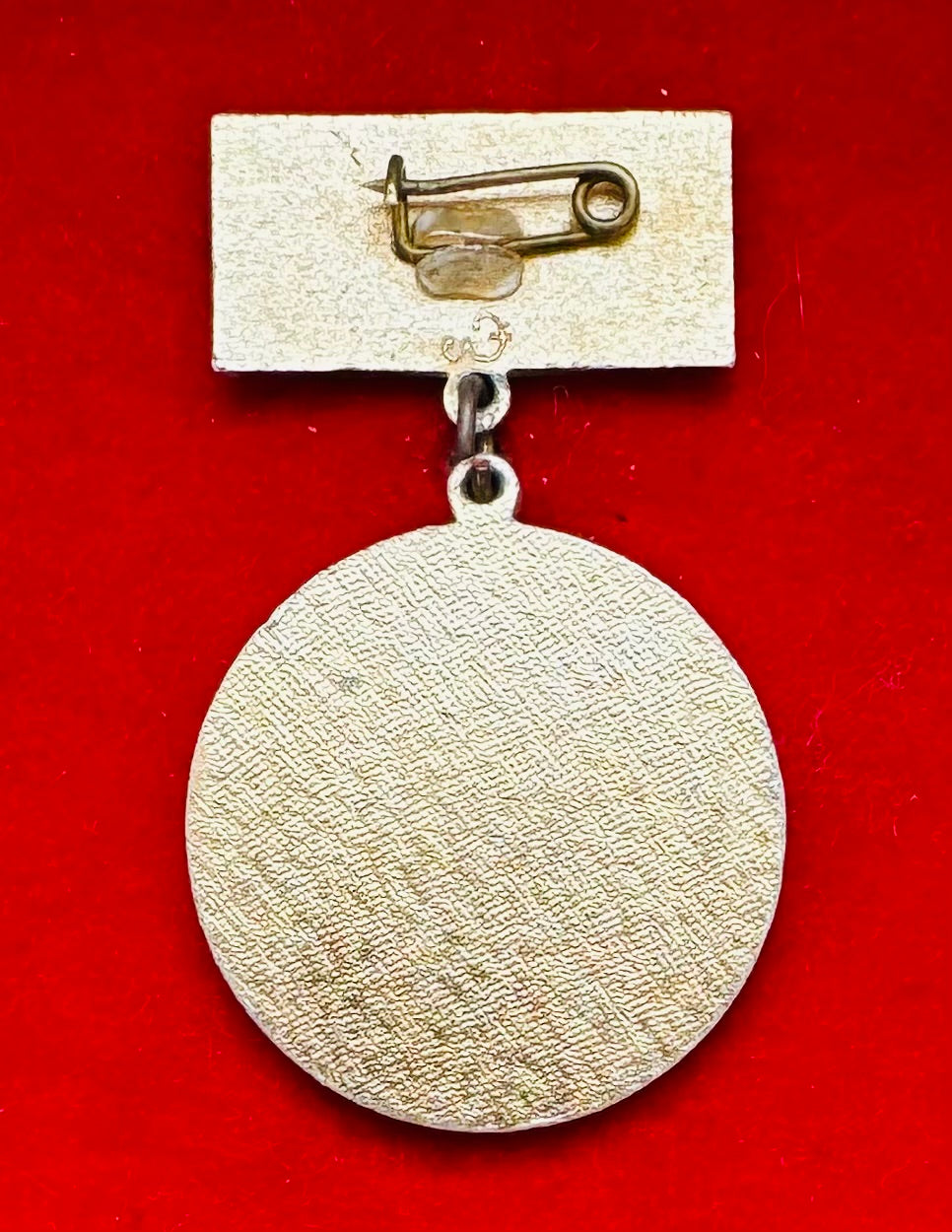 1970s Mongolian Champion Of Water Management Badge