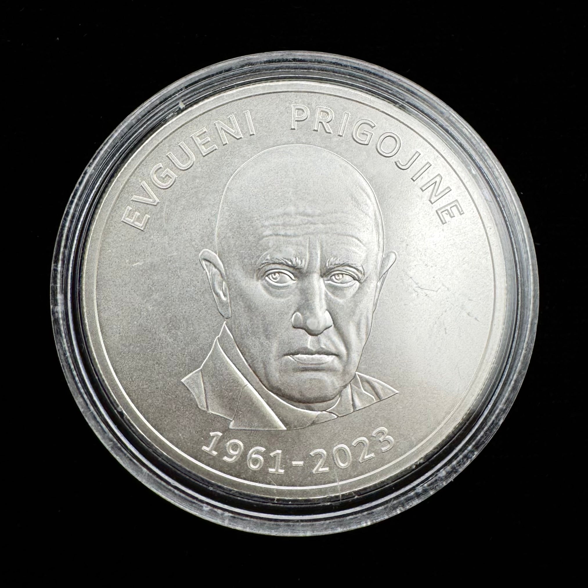 1961–2023 Yevgeny Prigozhin 1 oz .999 Silver Medallion – CAR Issue – Limited Edition of 100
