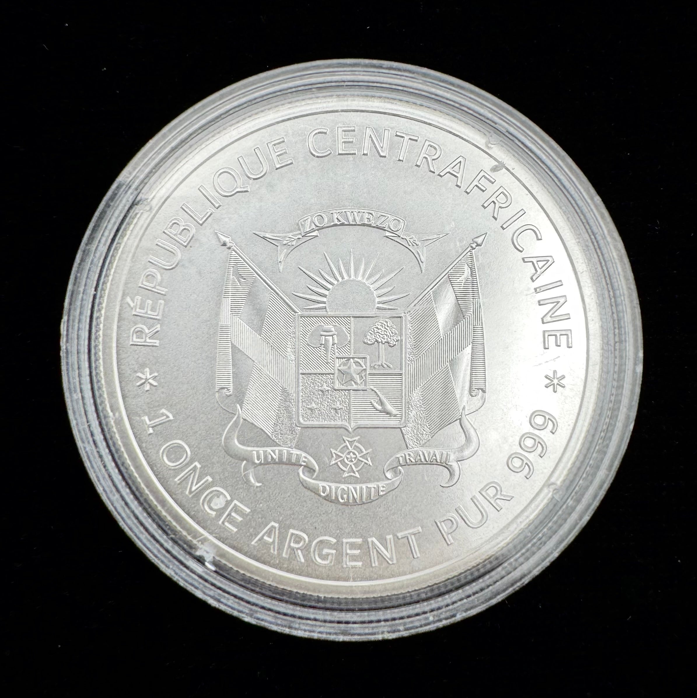 1961–2023 Yevgeny Prigozhin 1 oz .999 Silver Medallion – CAR Issue – Limited Edition of 100