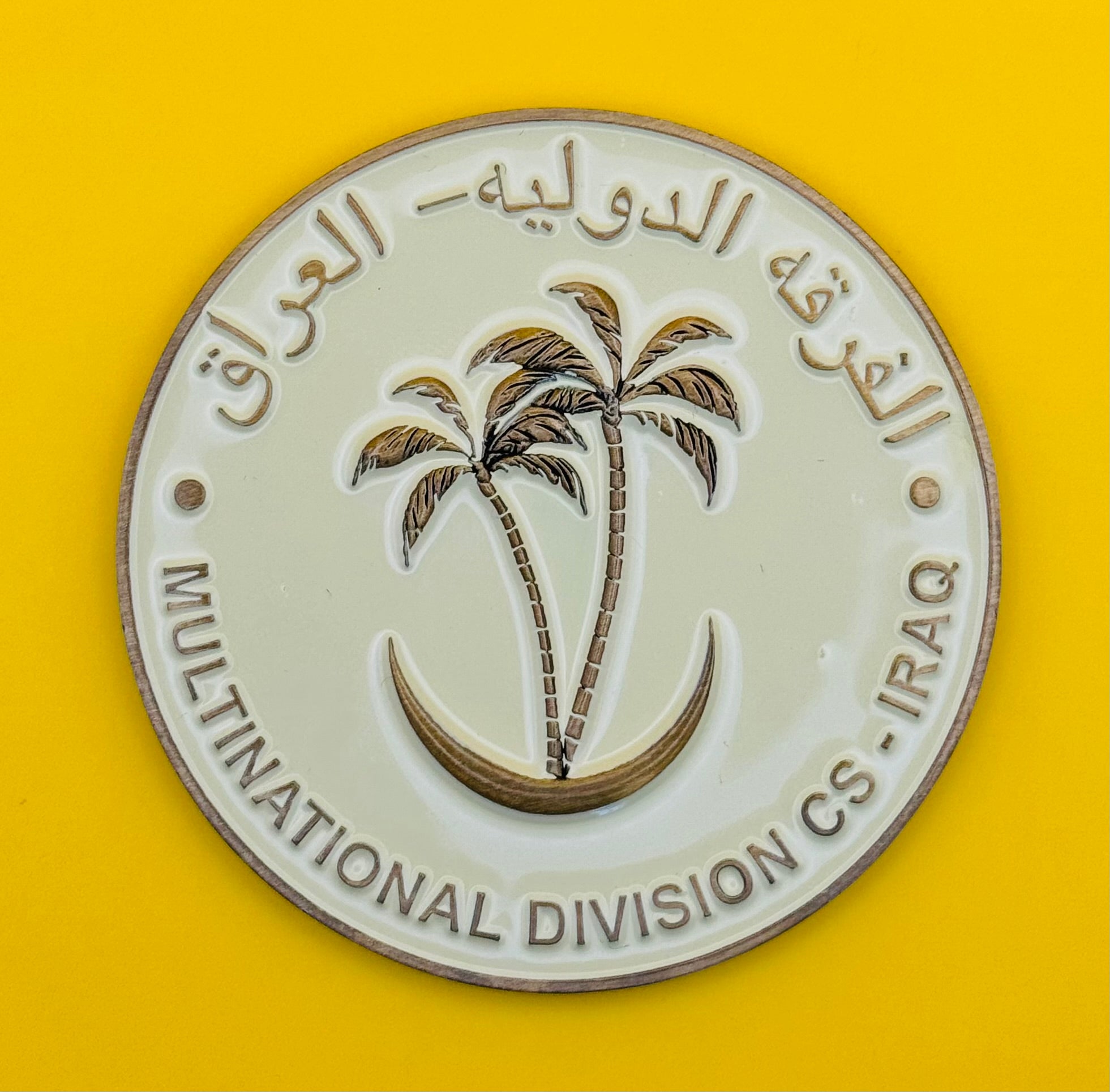Operation Iraqi Freedom Mongolian Troops Deployed Challenge Coin