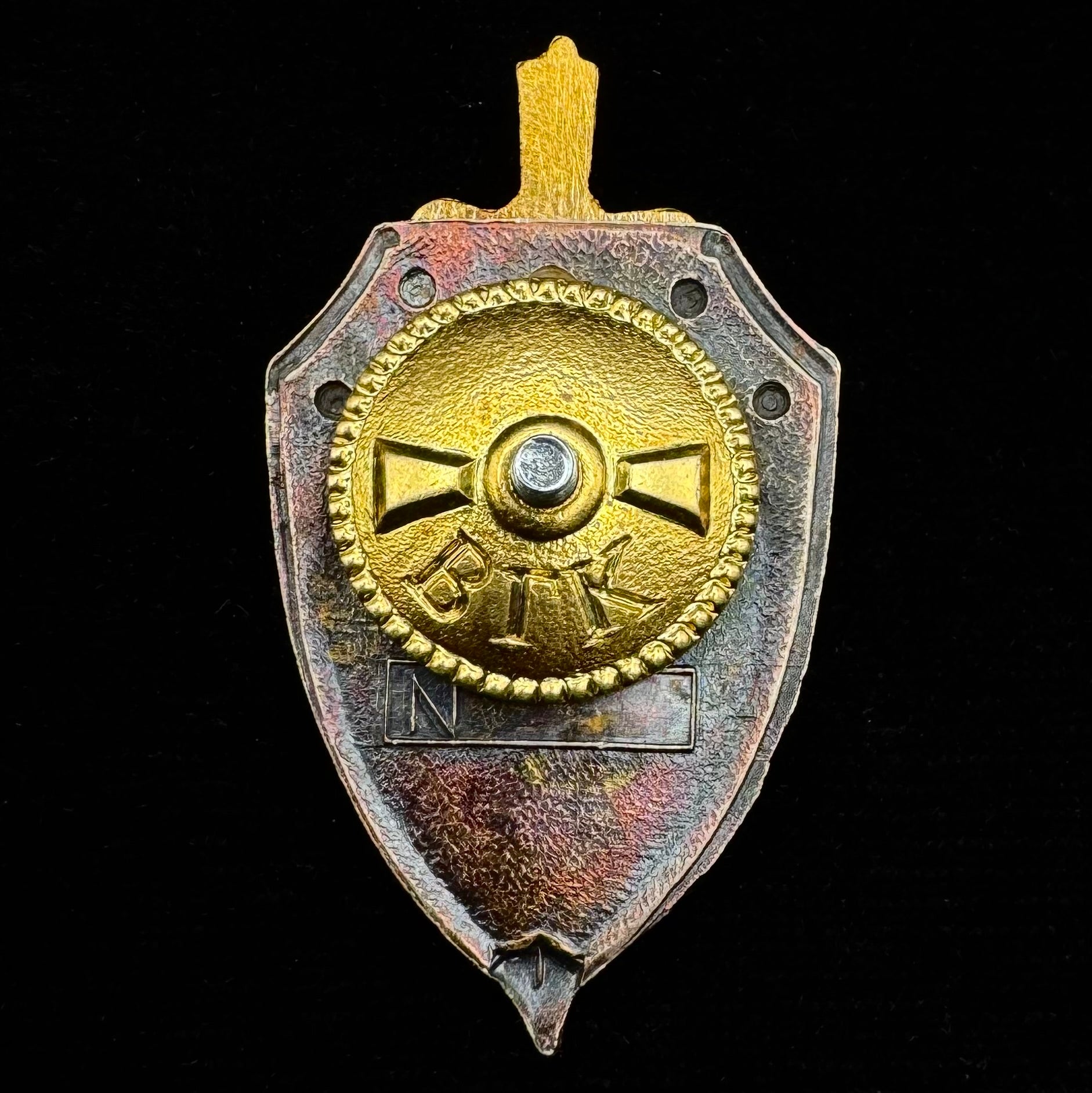 Russian SVR Directorate of External Counterintelligence “Veteran VKR” Honorary Badge – Rare Official Award