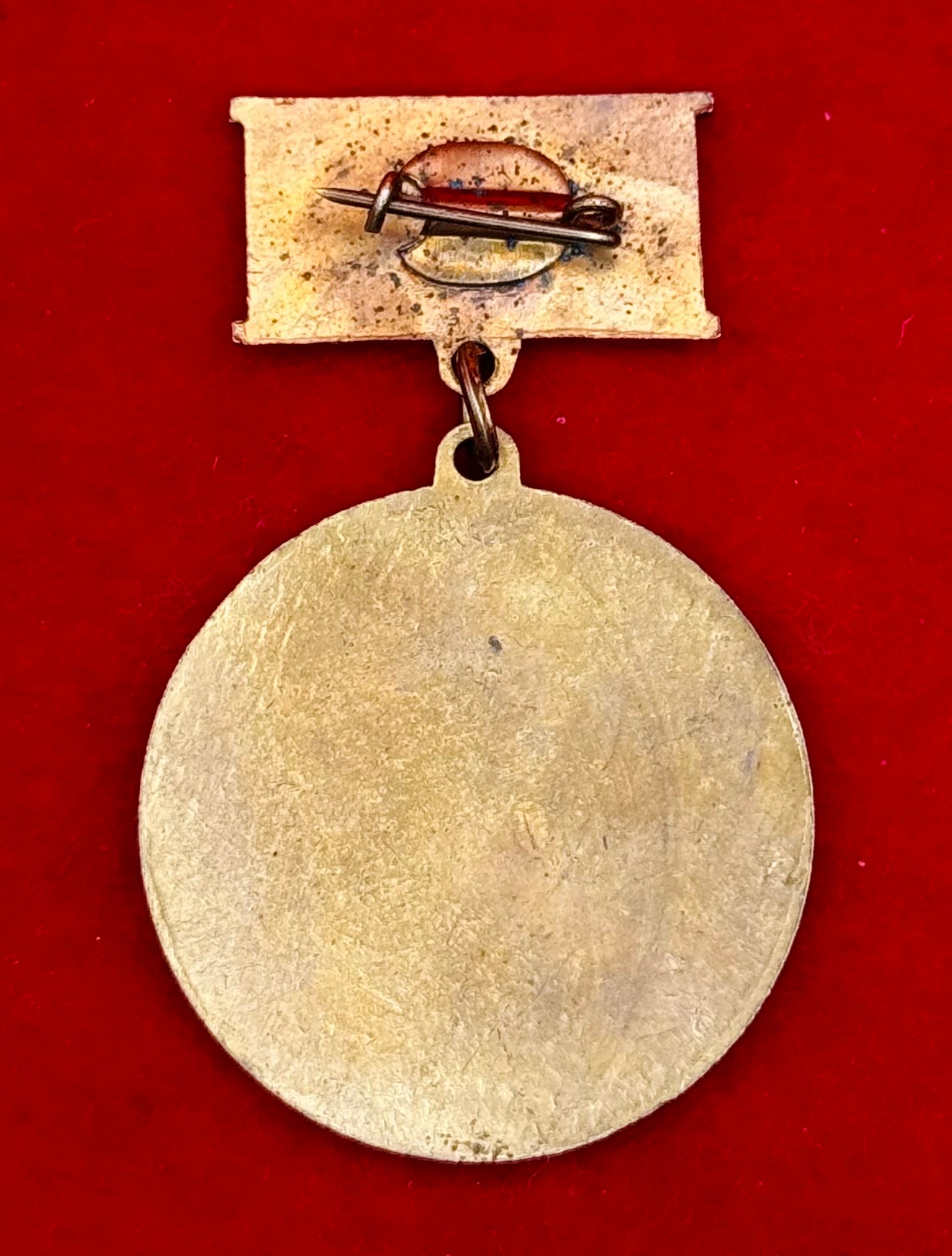 1980s Mongolian State Central Third Hospital Shastin Badge