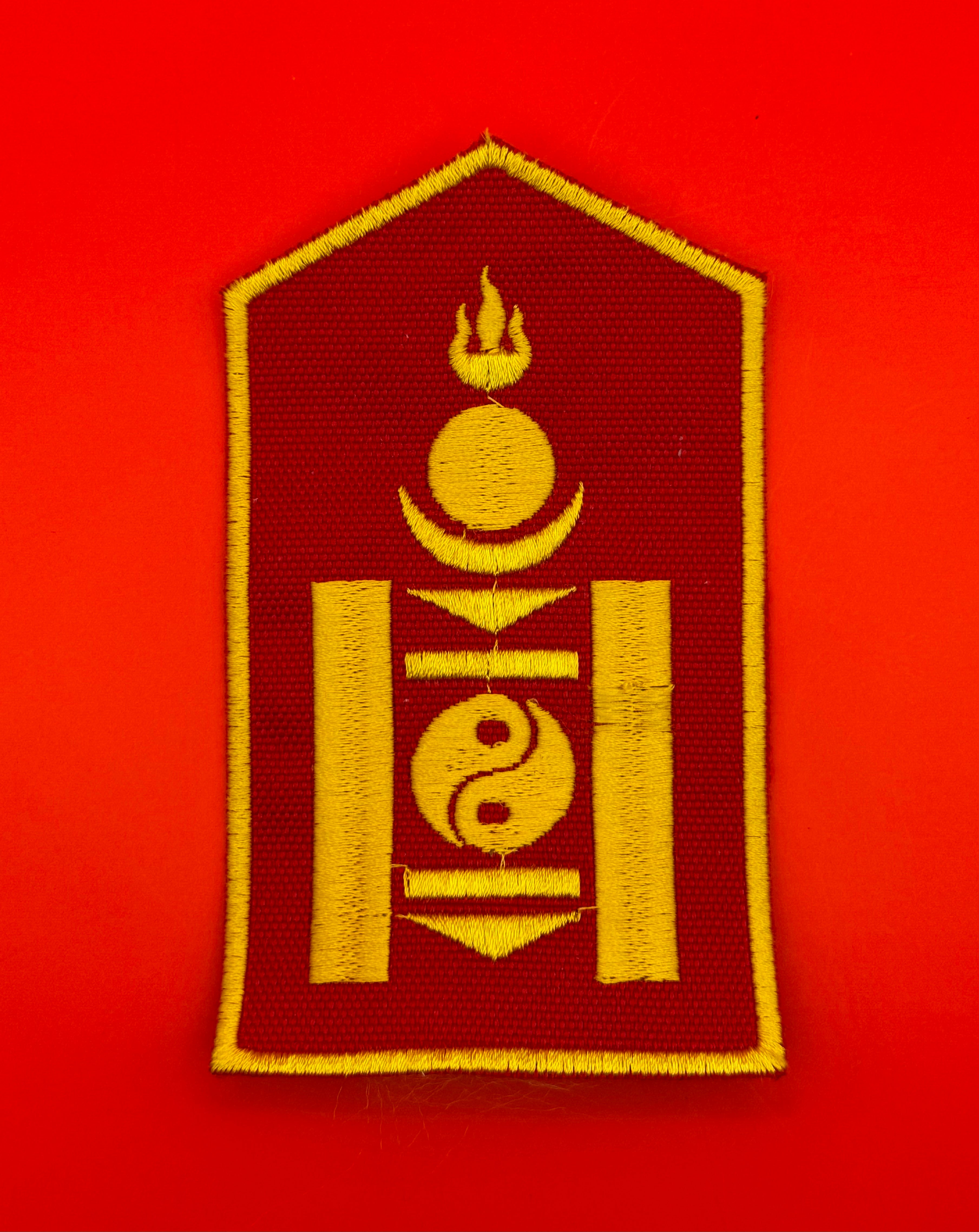 Soyombo Ceremonial Embroidered Patch