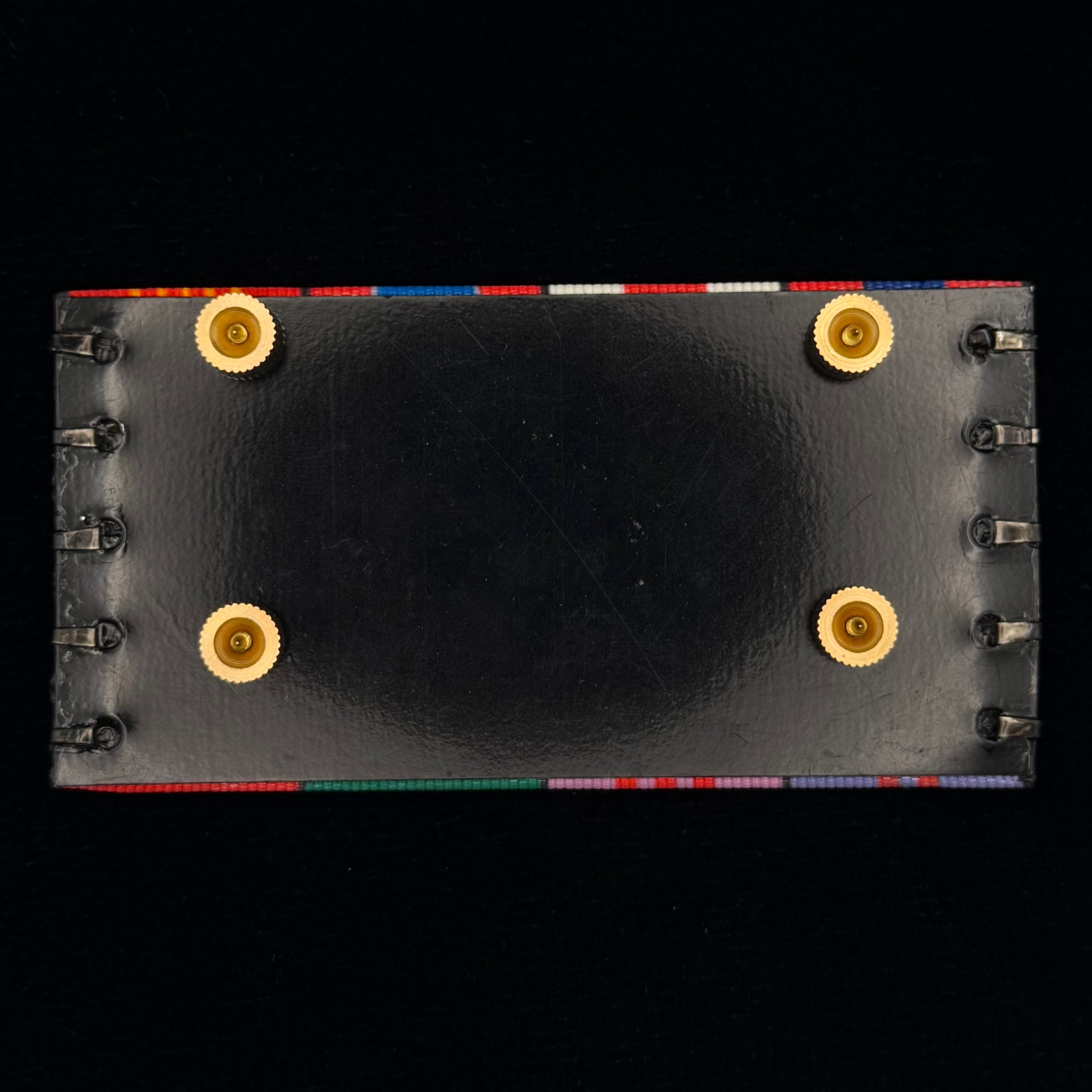 Mongolian Military 20 Ribbon Mounted Bar of Senior Intelligence Service Officer