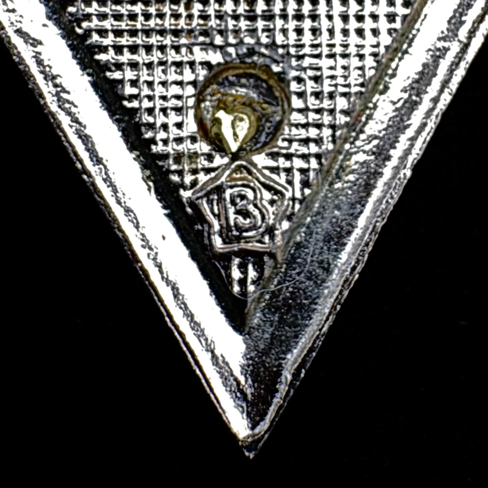 2000s Russian FSB Academy Graduation Rhombus Badge – Marked, Official Issue