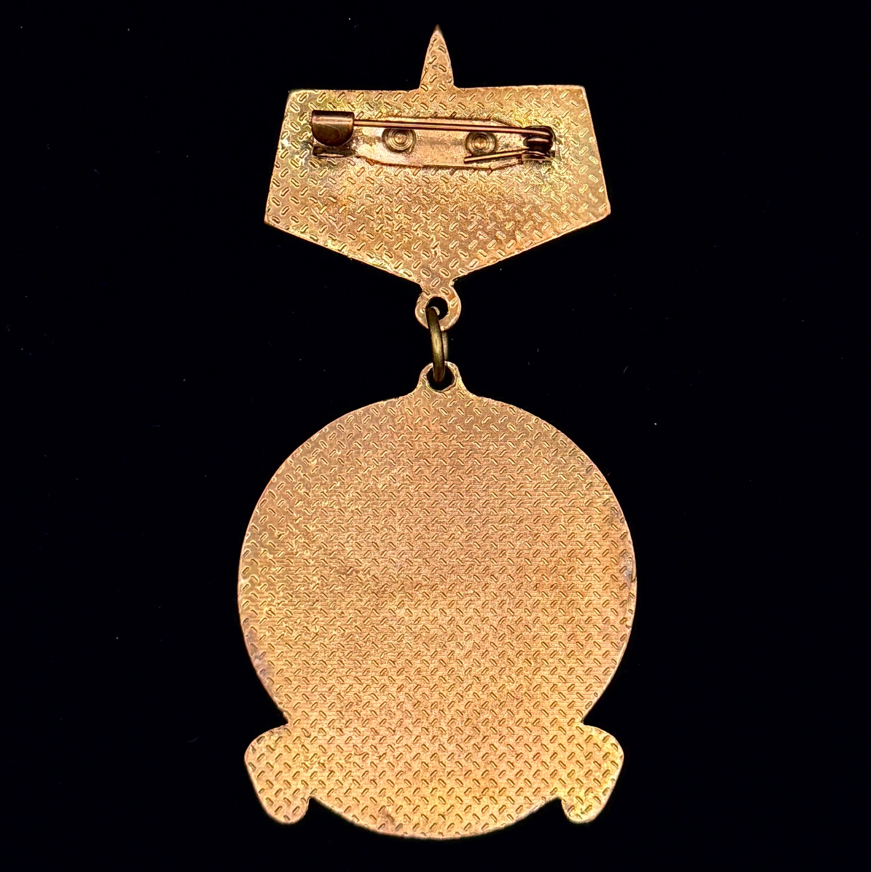 Mongolian Army Motor Rifle Special Battalion 10th Anniversary Badge – Rare Award